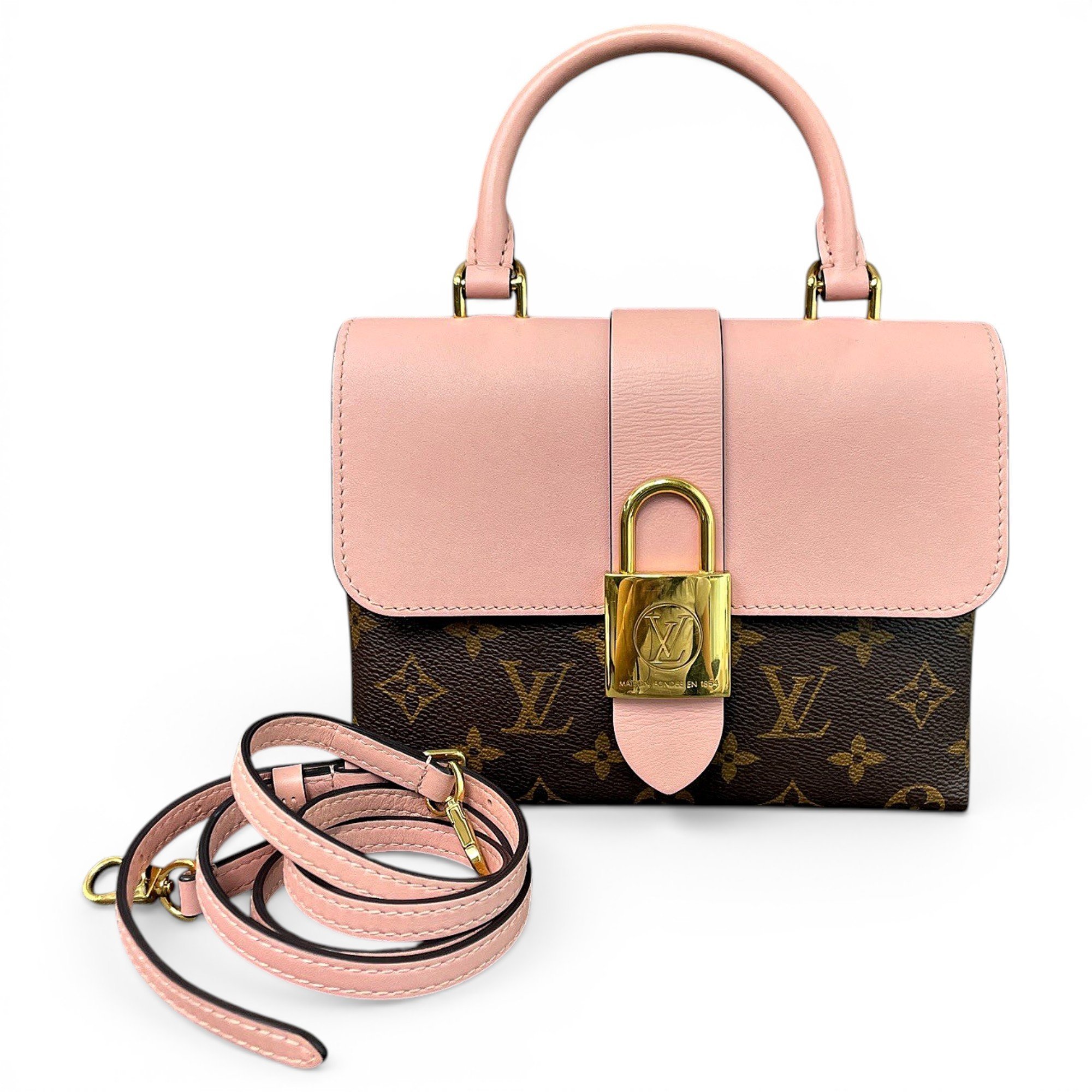 Locky BB leather handbag