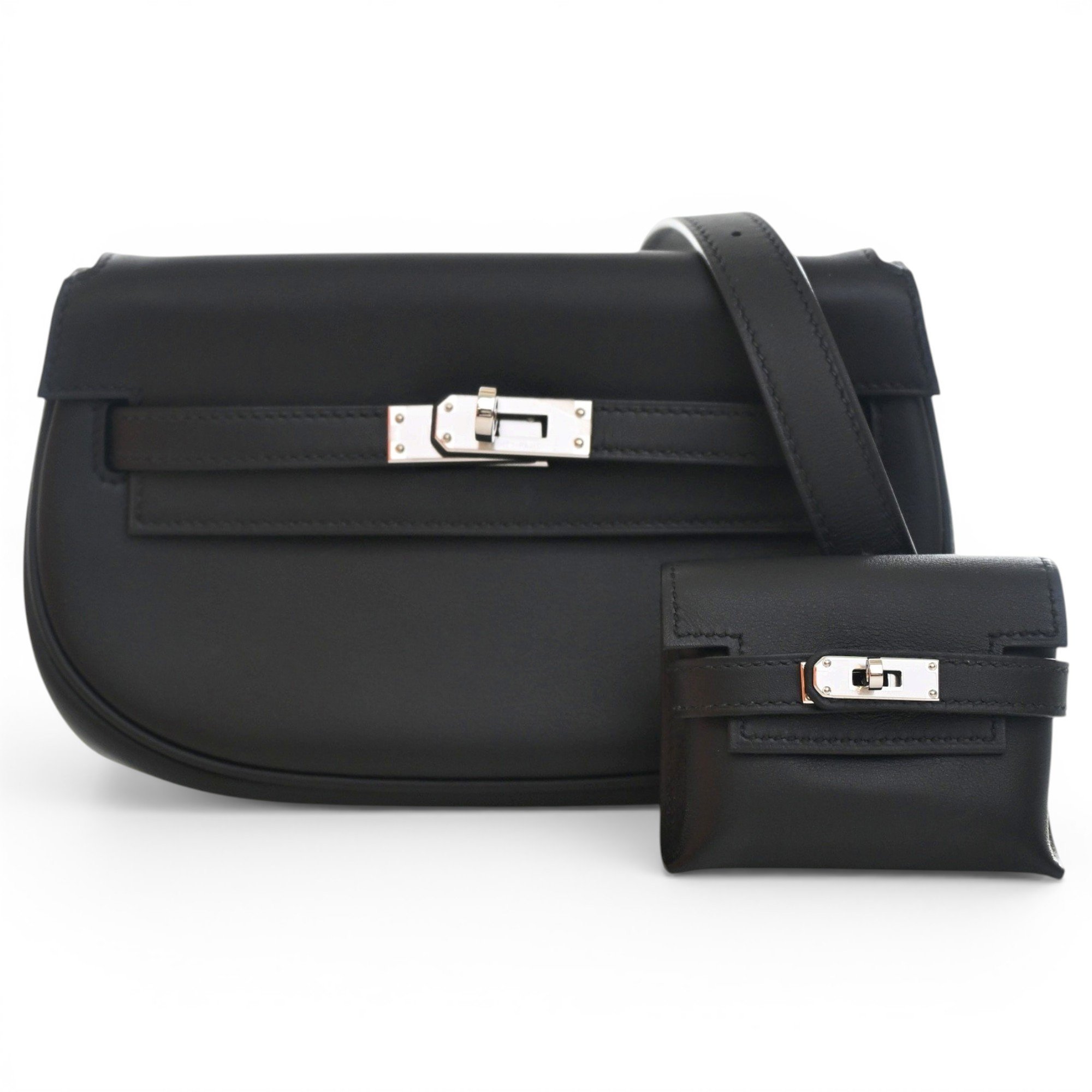 Leather crossbody bag
