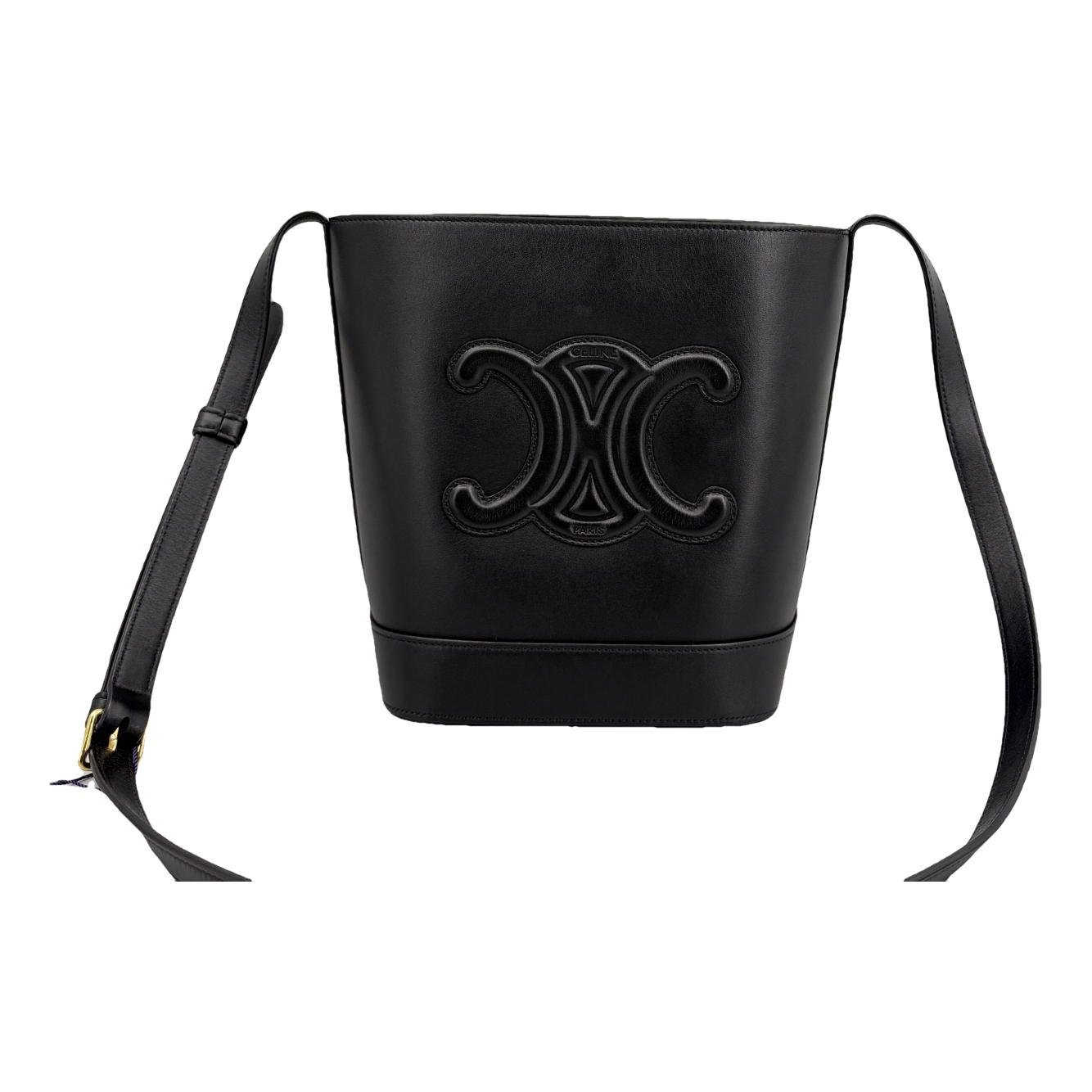 SAC SEAU leather handbag