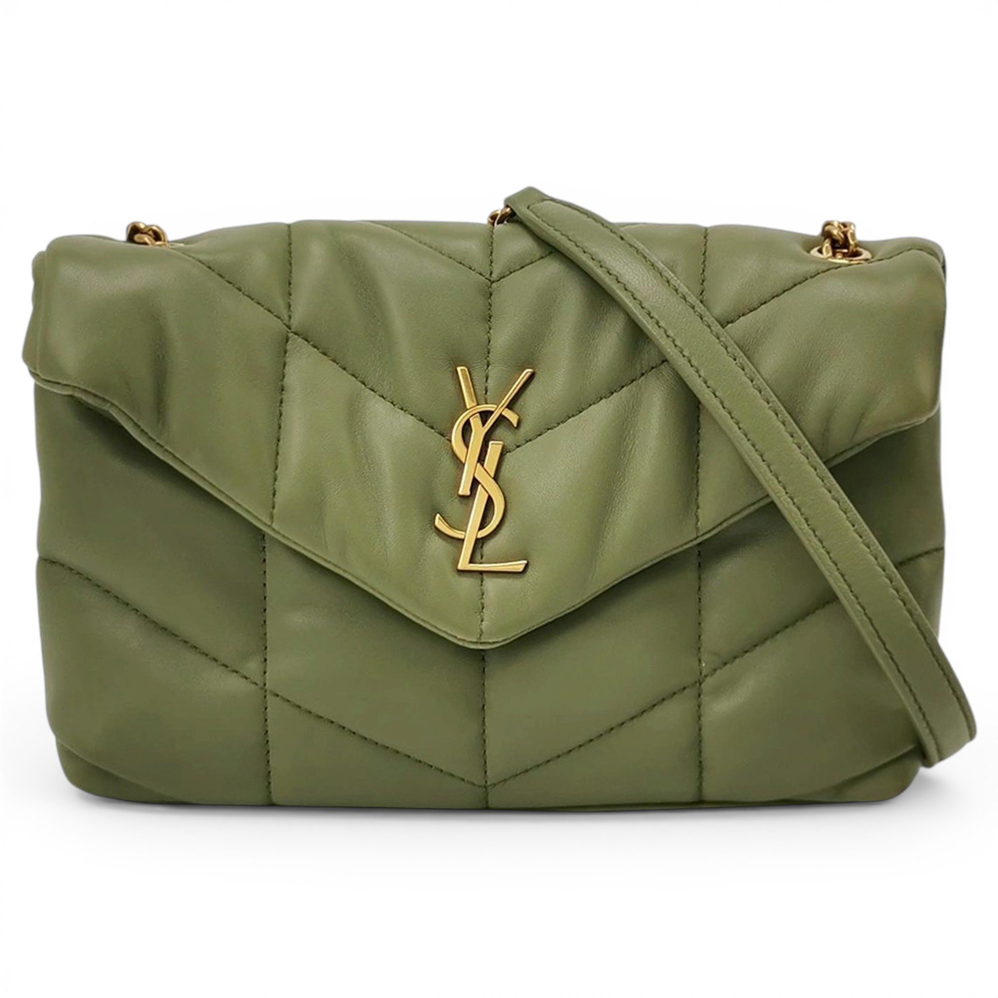 Loulou Puffer leather handbag