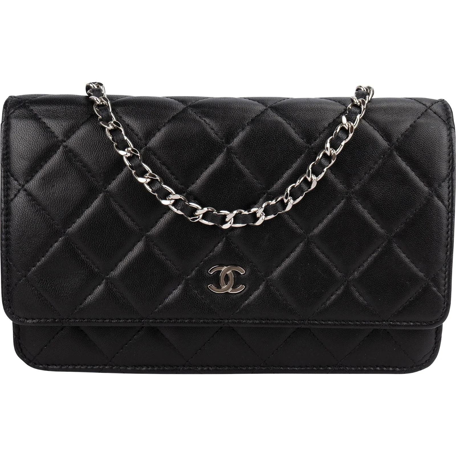 Wallet On Chain Timeless/Classique leather crossbody bag