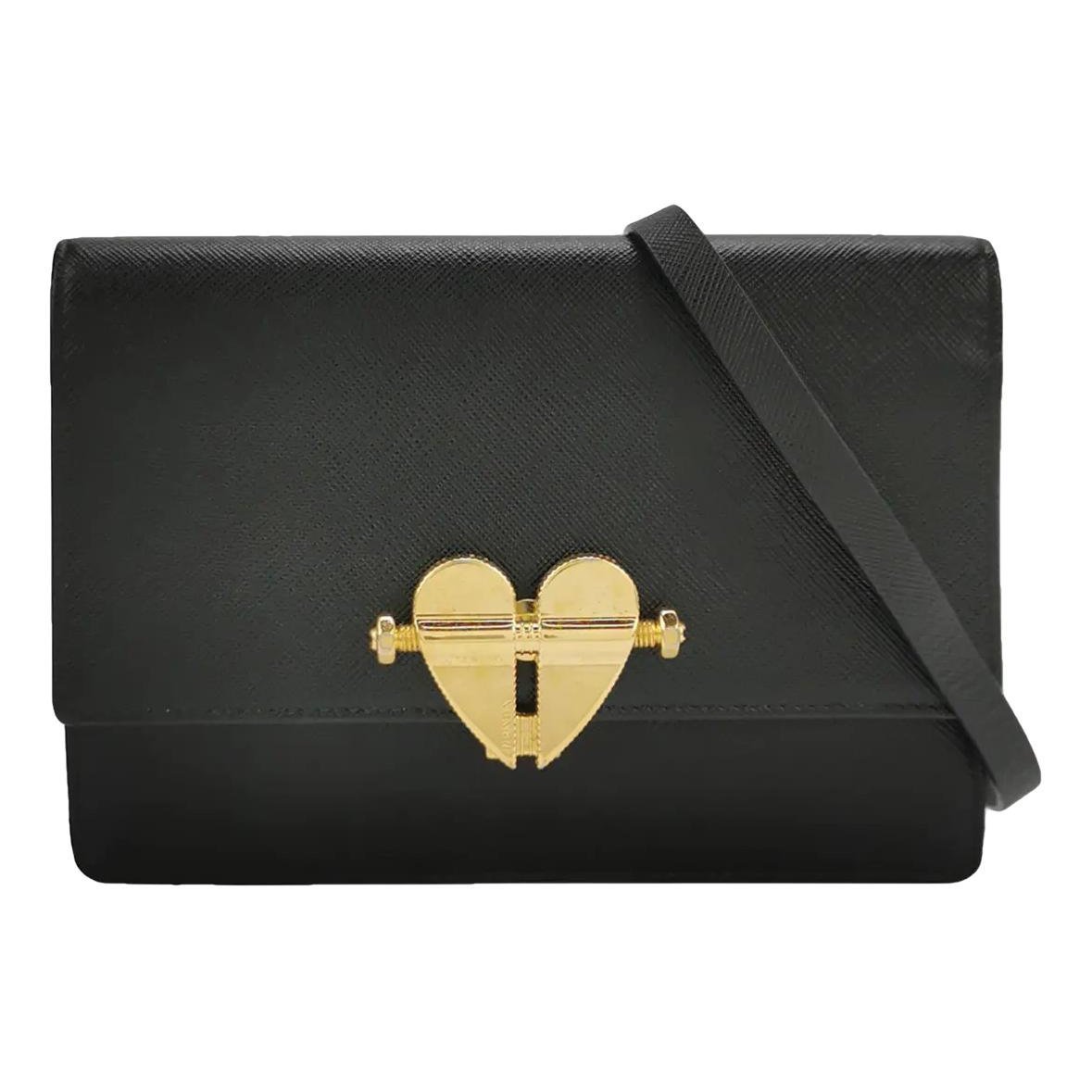 Leather crossbody bag