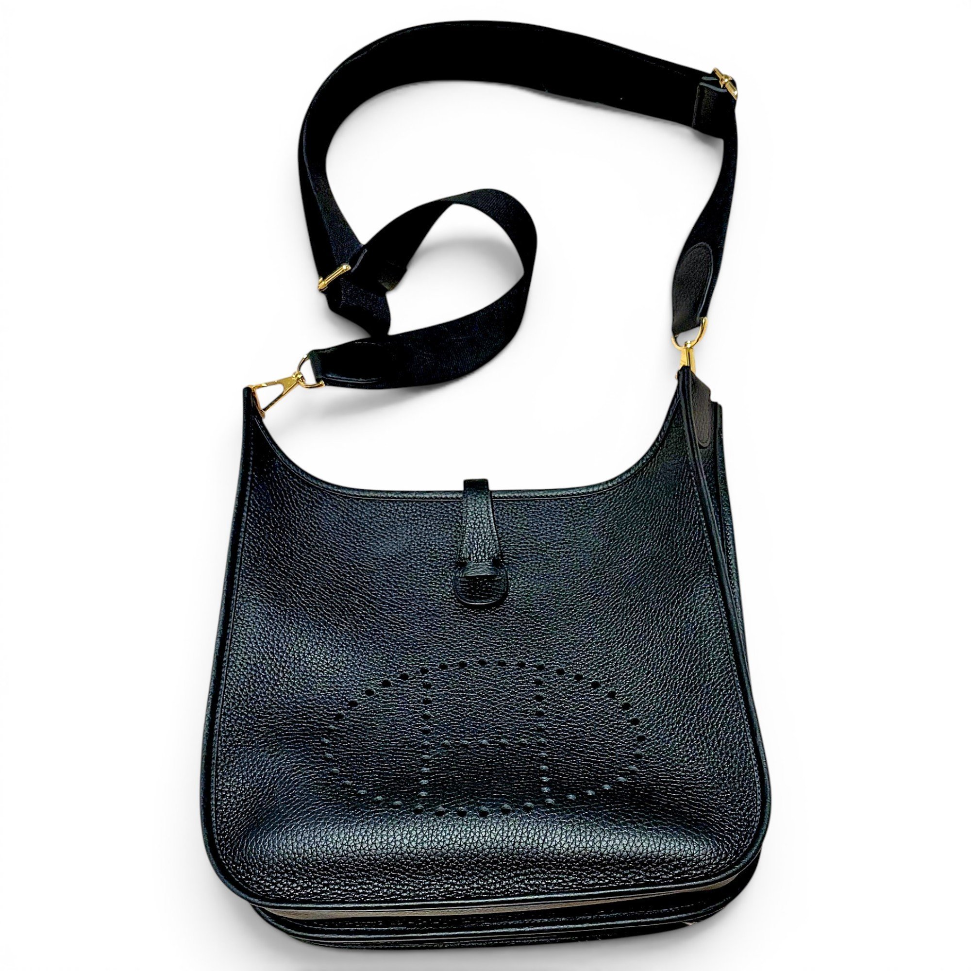Evelyne leather crossbody bag