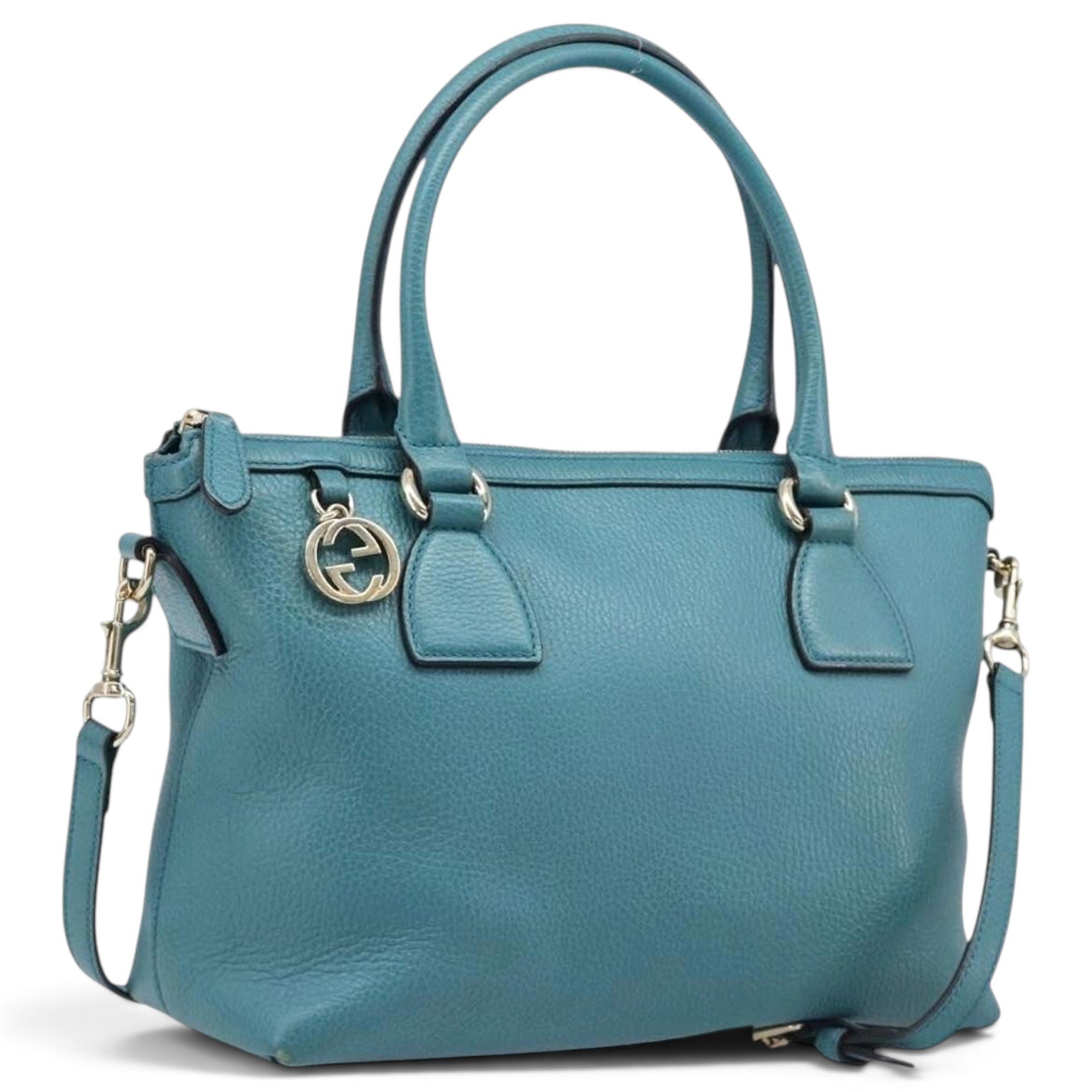 Leather handbag