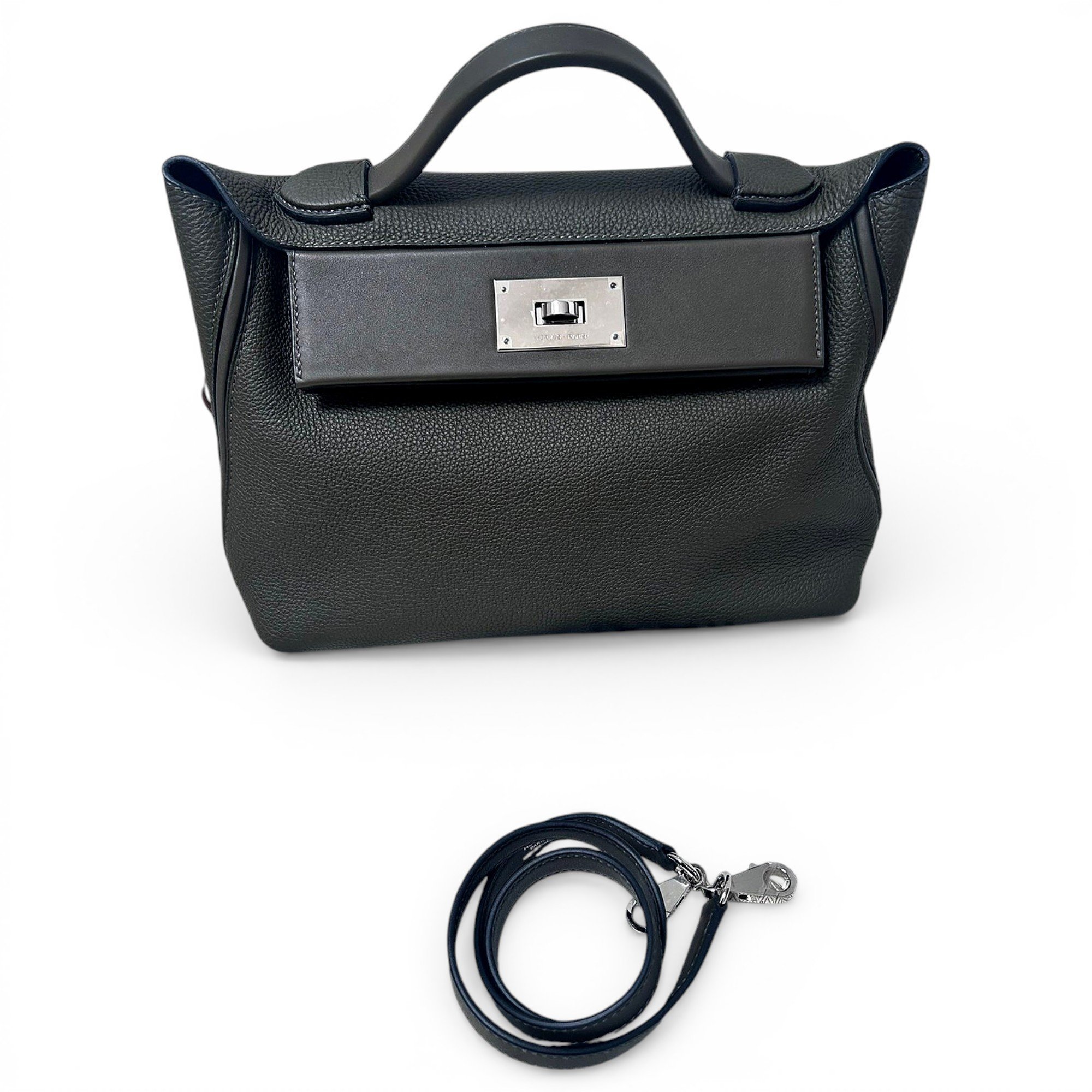 24/24 leather handbag