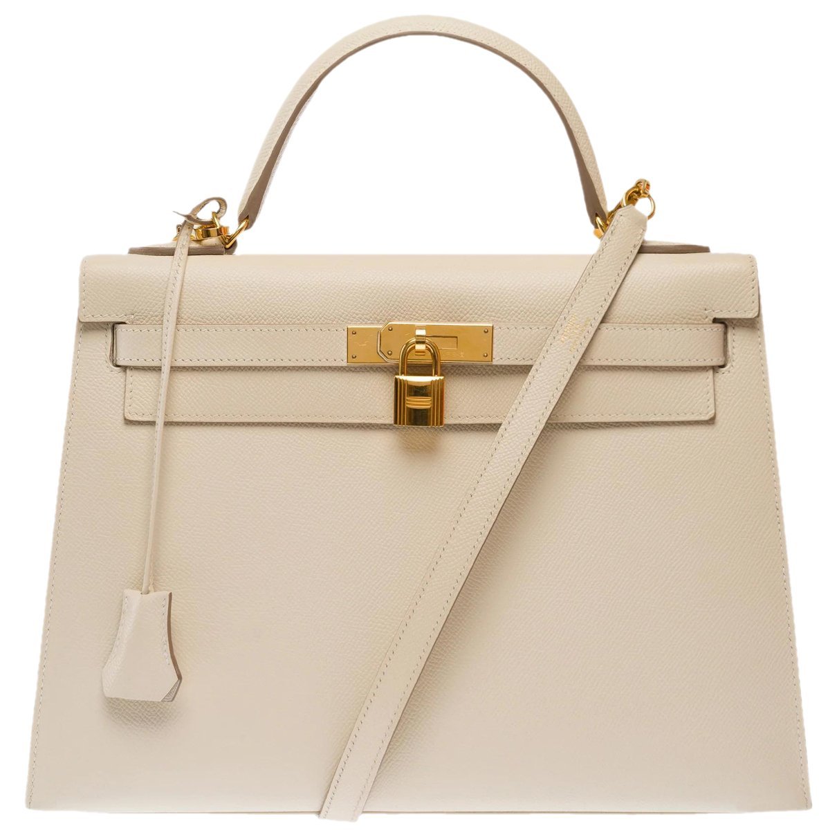 Kelly 32 leather handbag