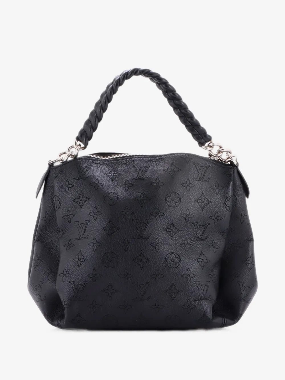 Louis Vuitton Babylone Handbag Mahina Leather BB hobo bag