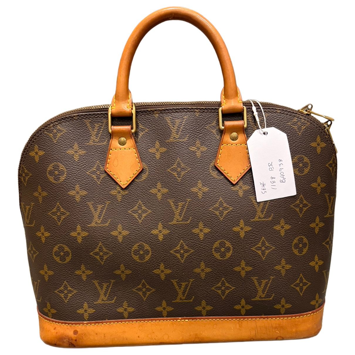 Alma leather handbag
