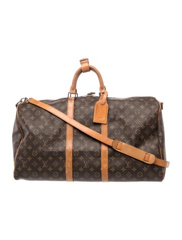 LV Monogram Keepall Bandouliere 60