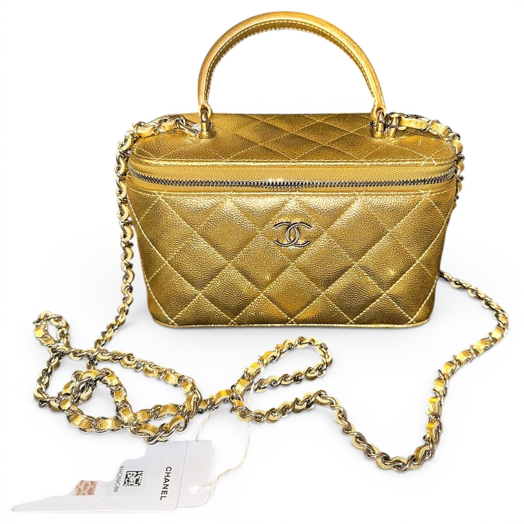 Leather handbag
