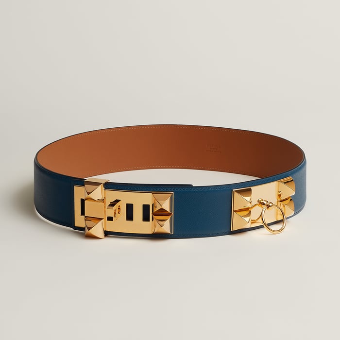 Deep Blue Collier De Chien 50 Belt