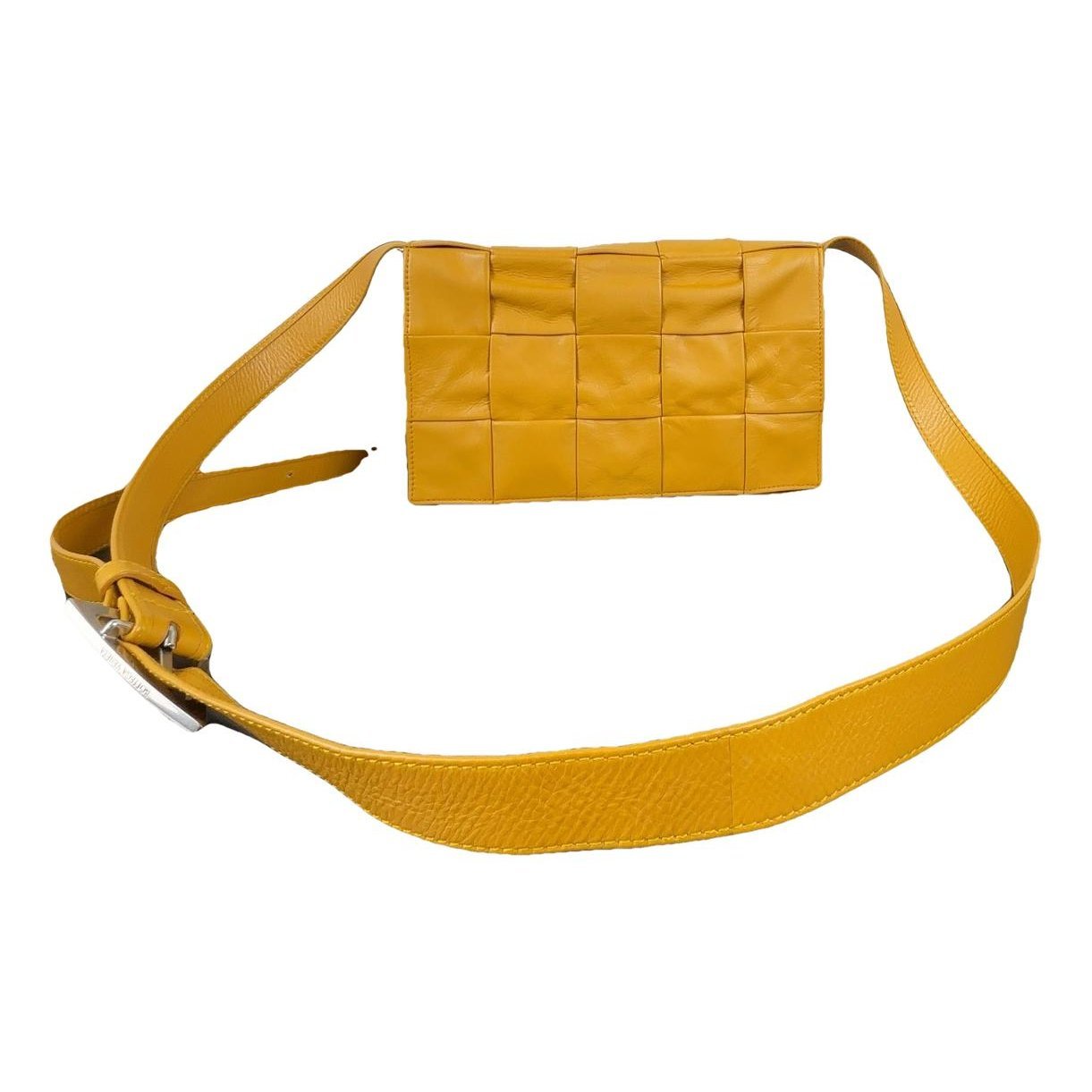 Cassette leather handbag