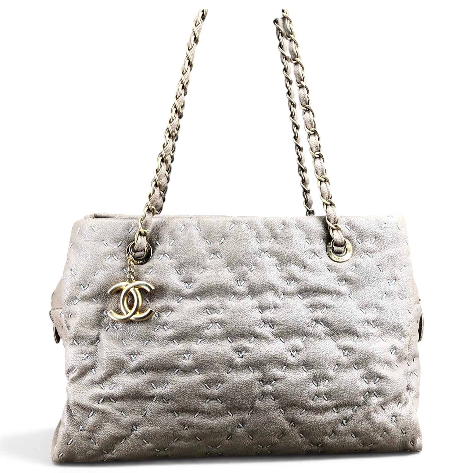Leather tote