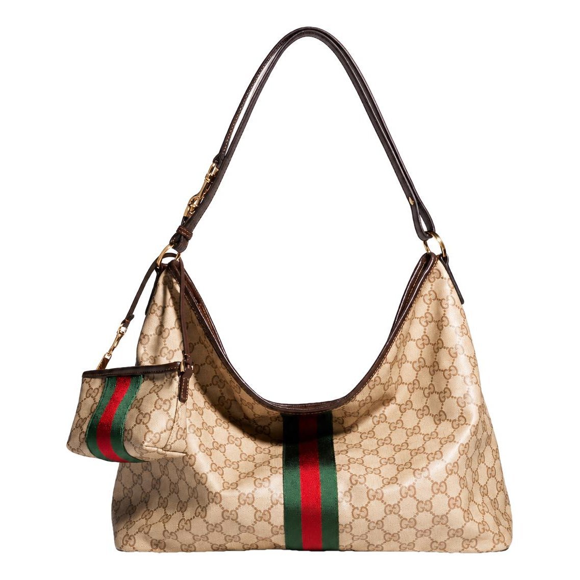 Gucci Giglio leather handbag