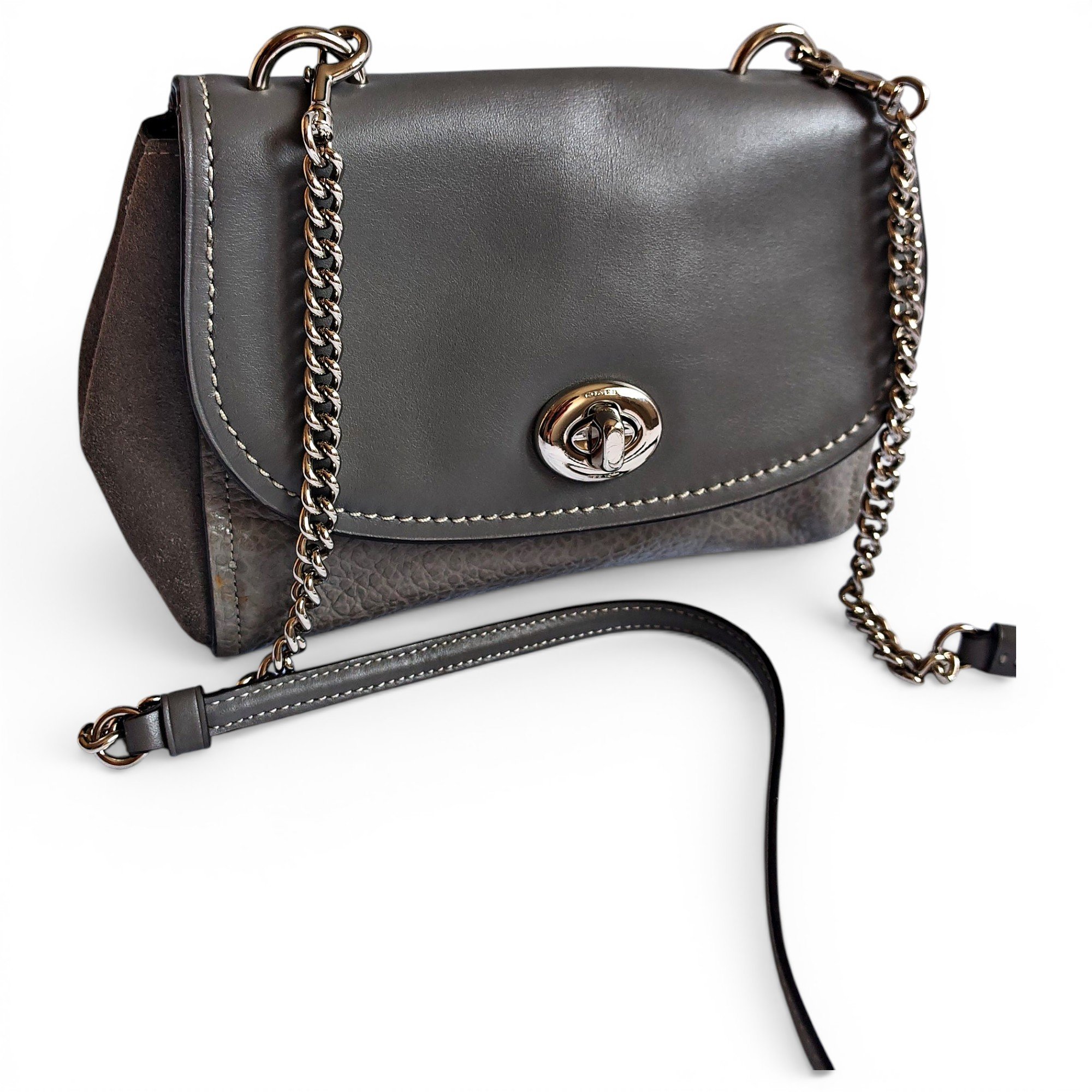 Leather crossbody bag