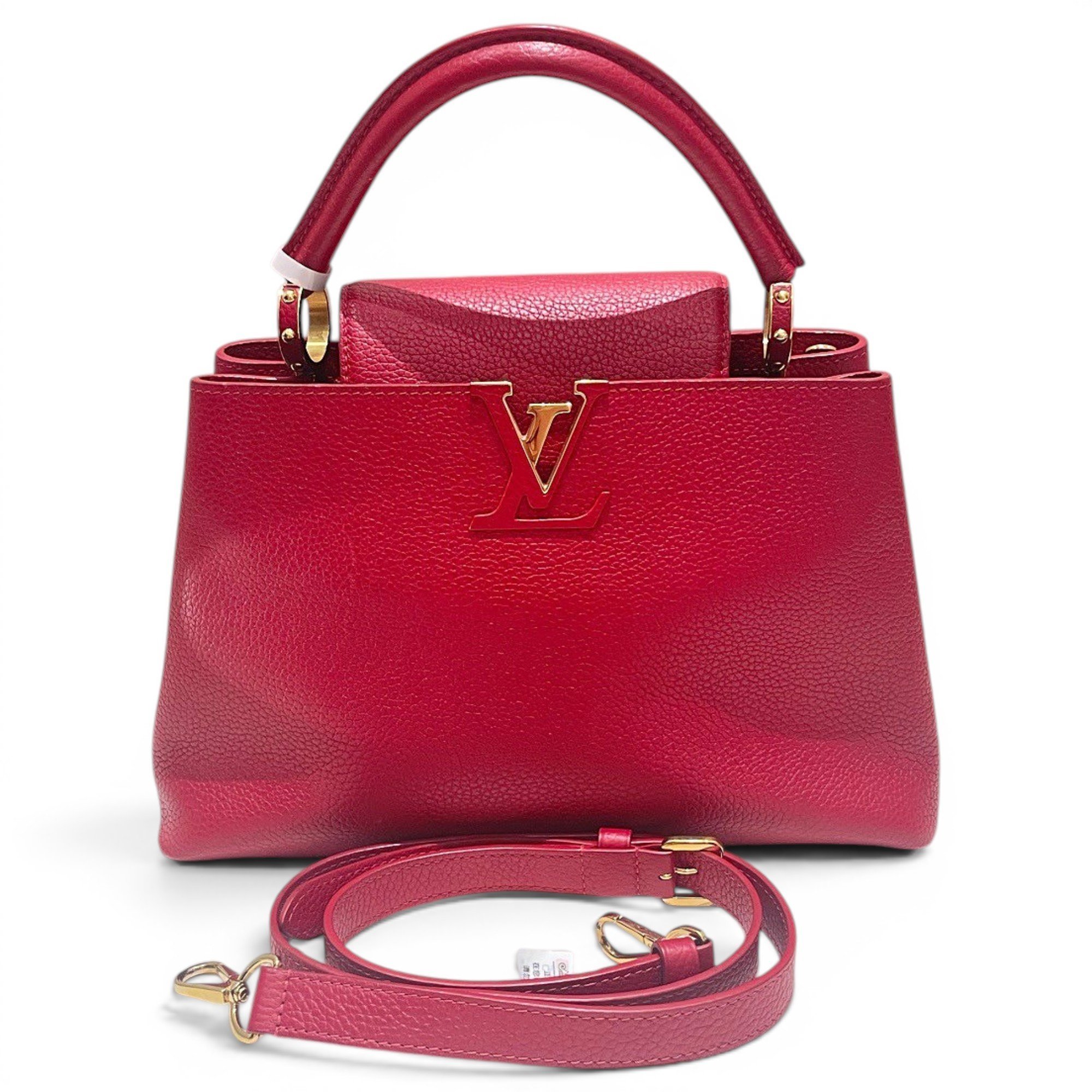 Capucines leather handbag