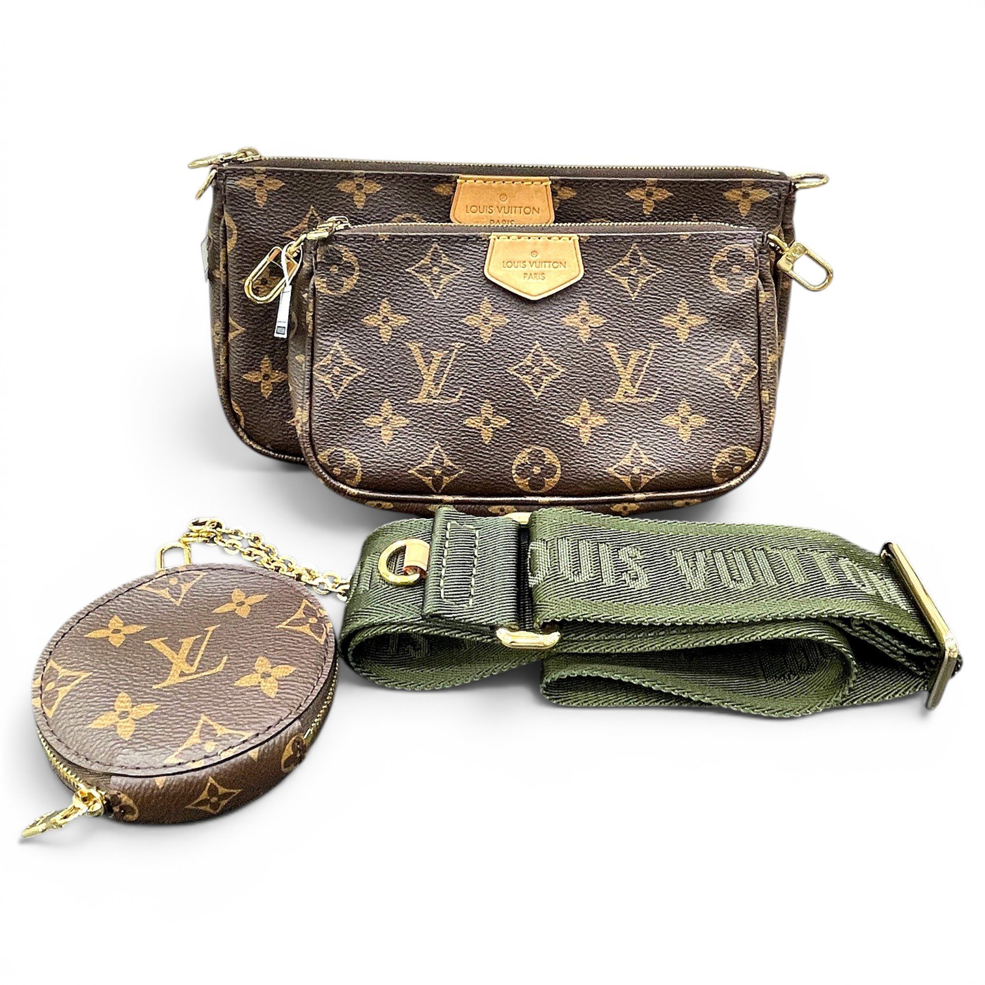 Multi Pochette Accessoires leather handbag
