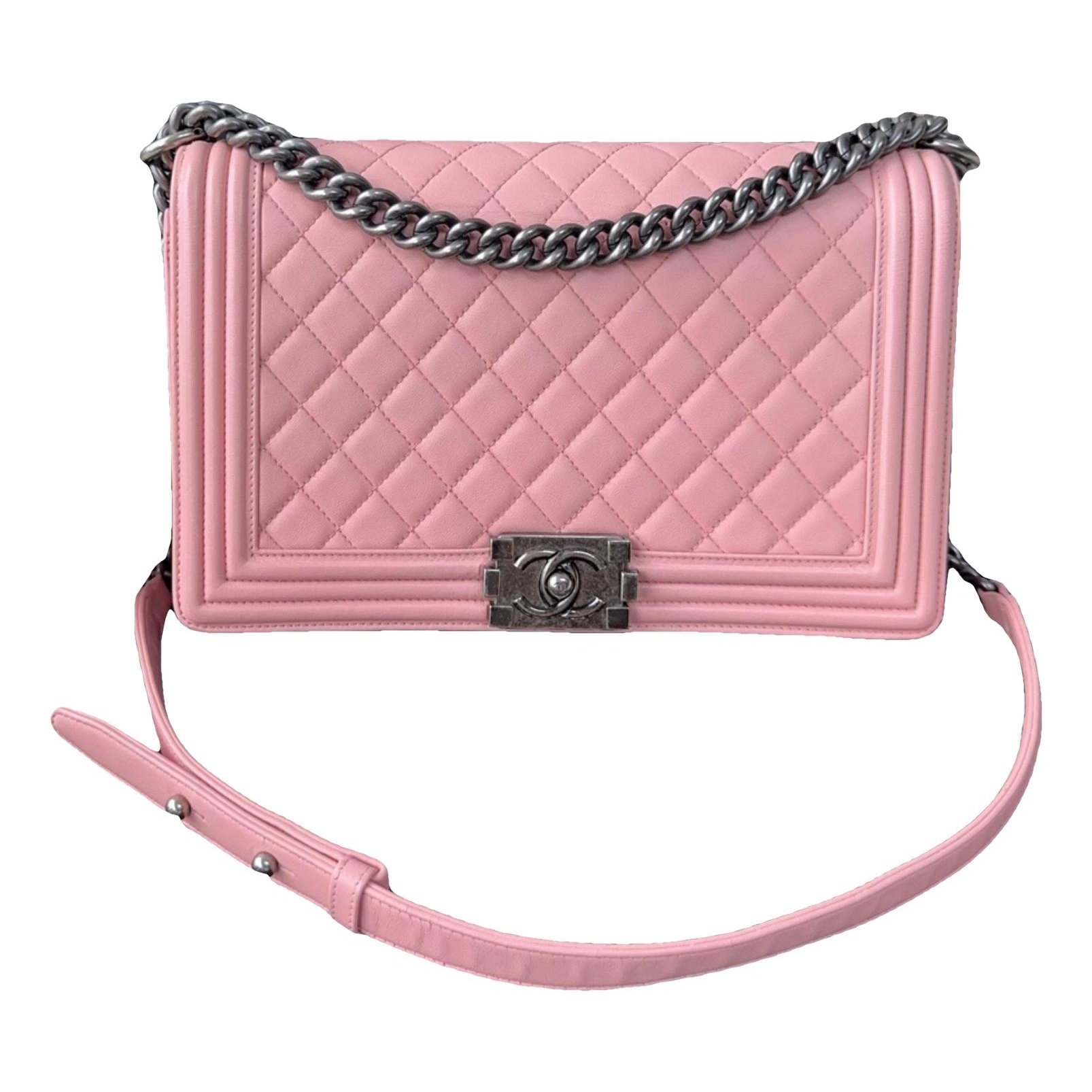 Boy leather crossbody bag