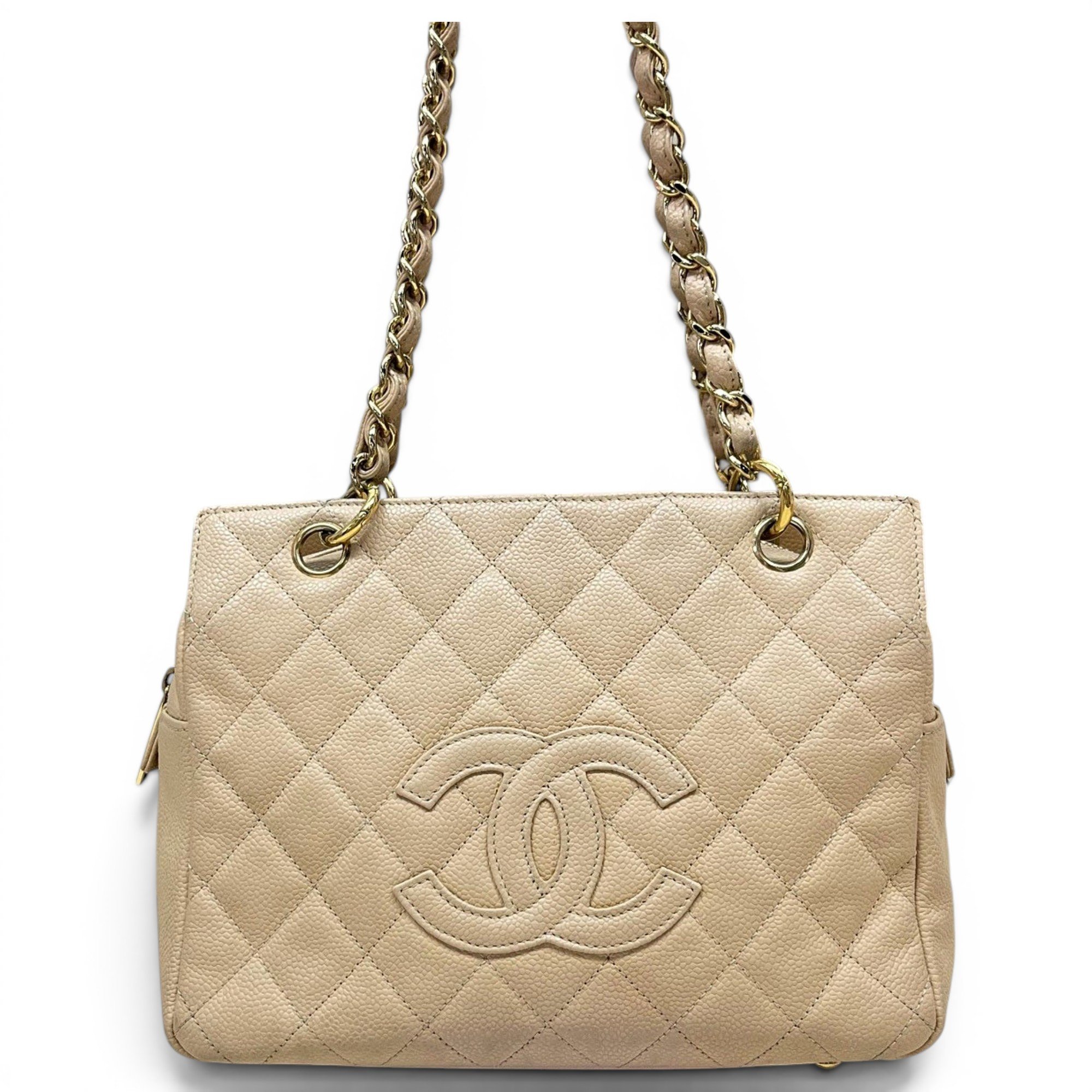 Leather tote