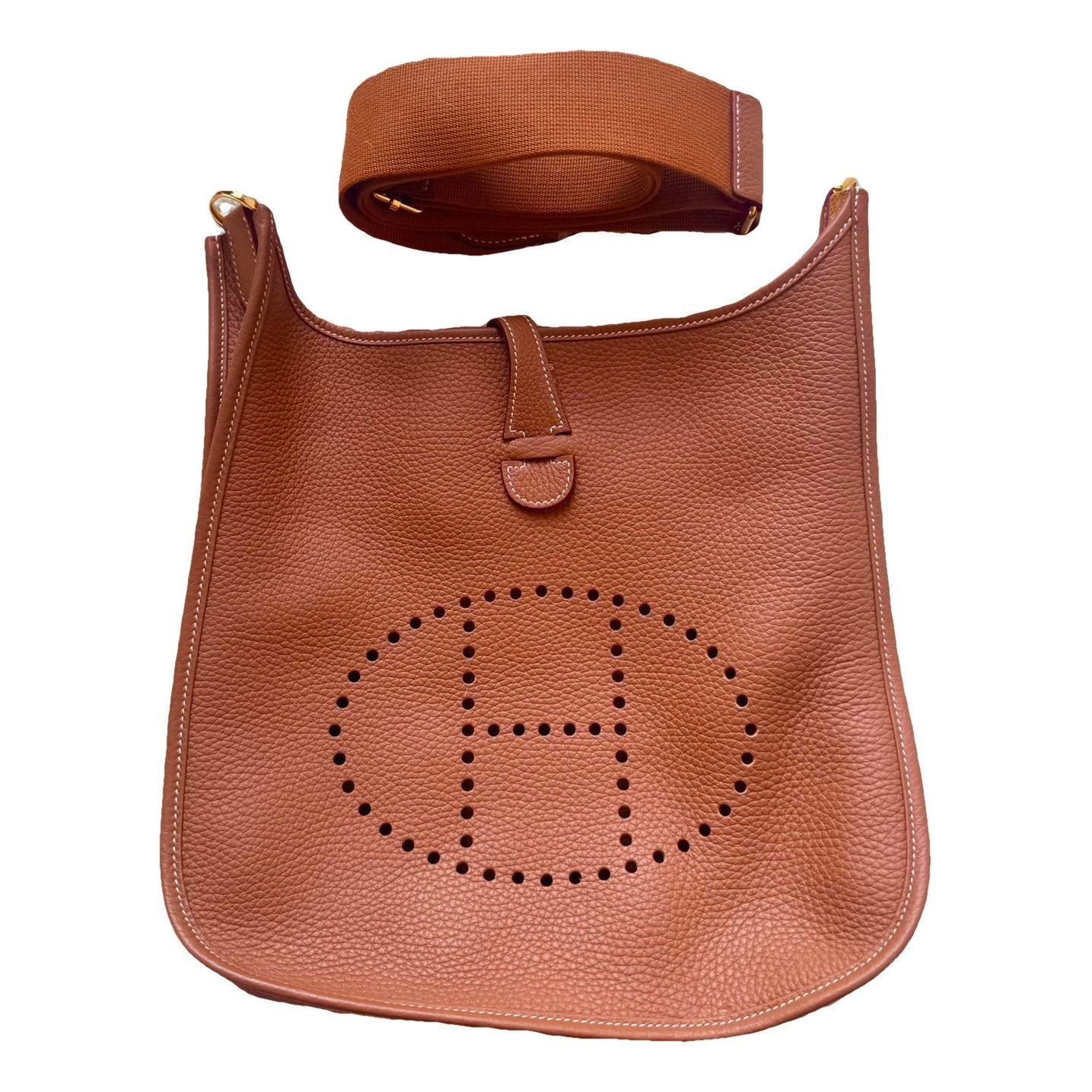 Evelyne leather crossbody bag