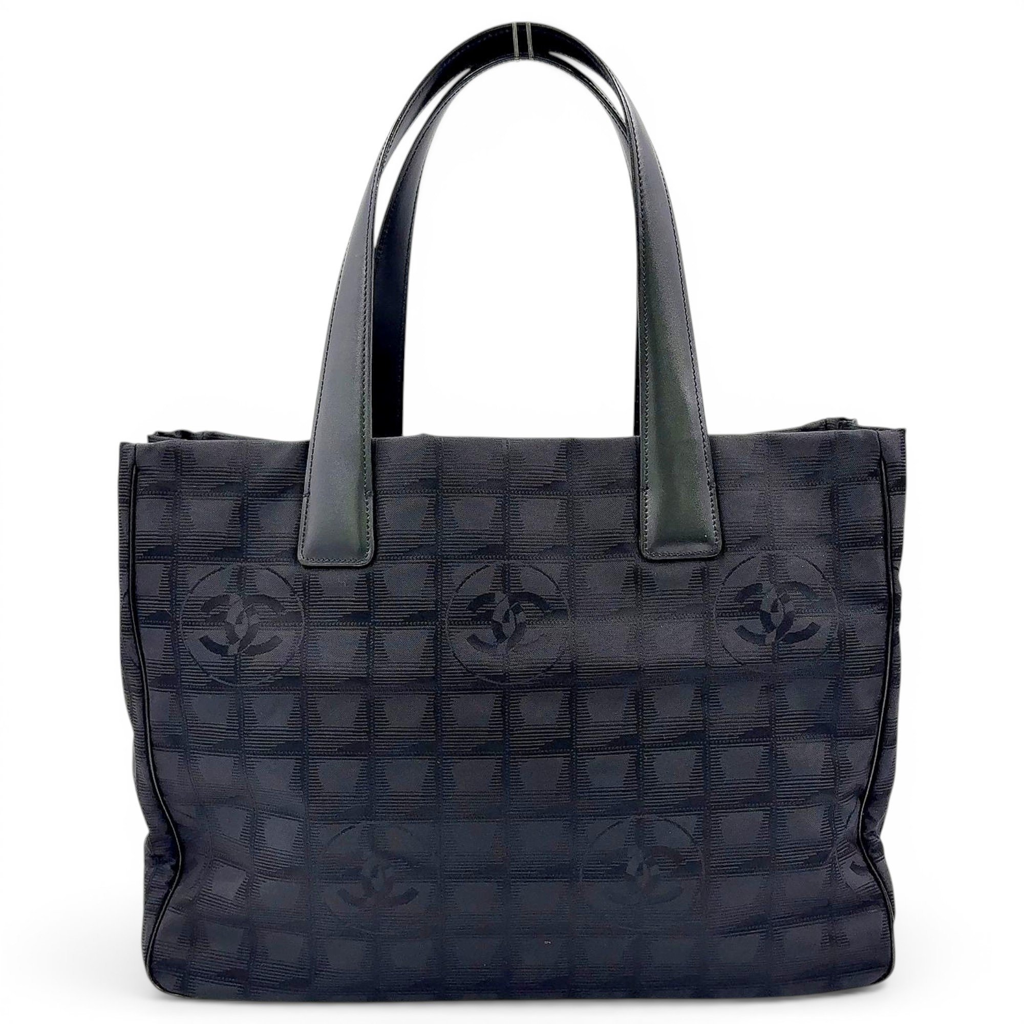 Leather tote