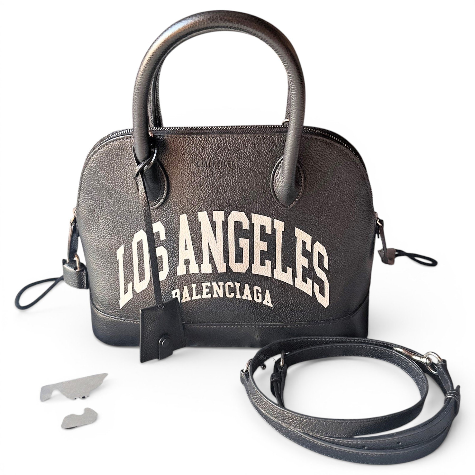 Ville Top Handle leather handbag