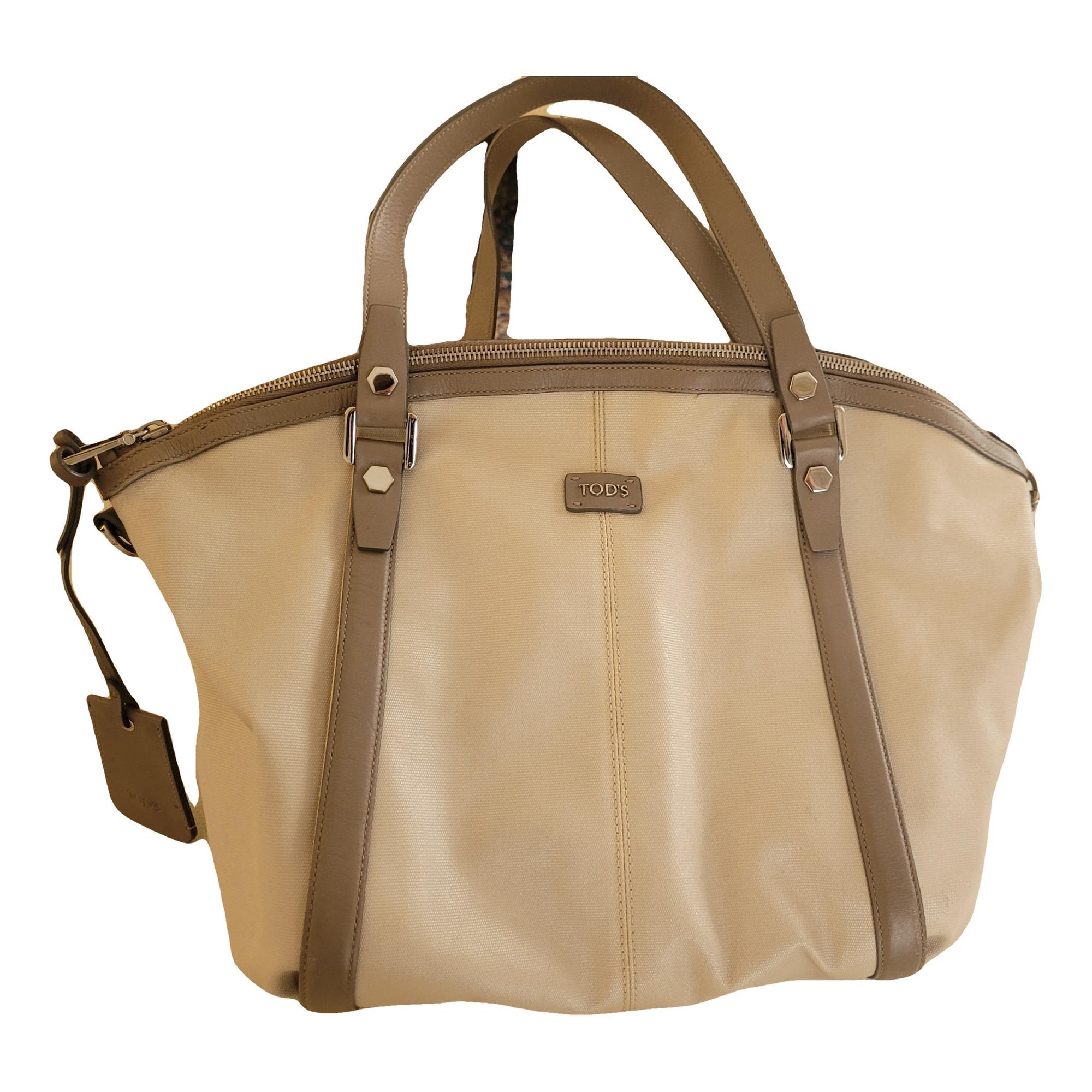 Tod's Shopping Media leather handbag