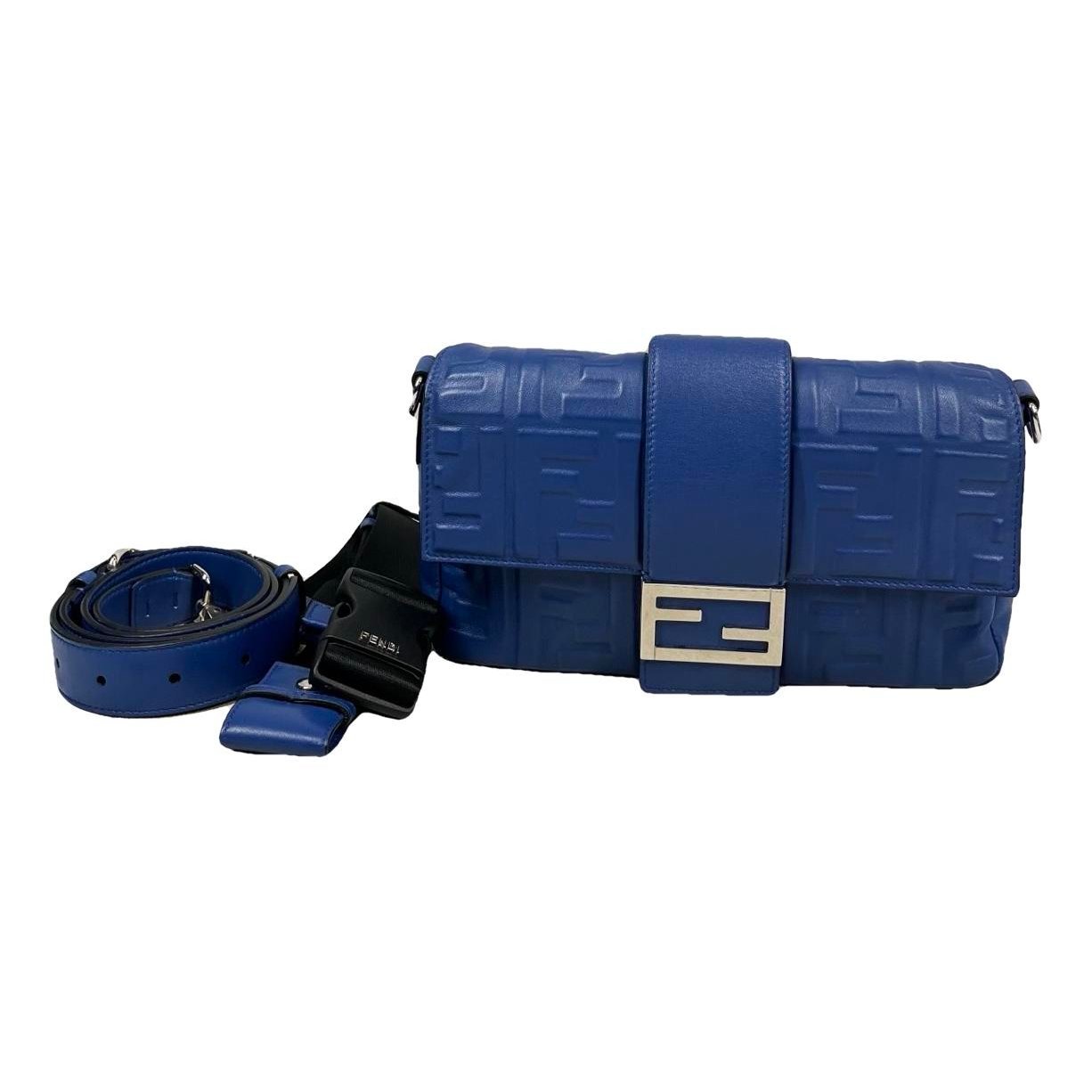 Baguette leather handbag