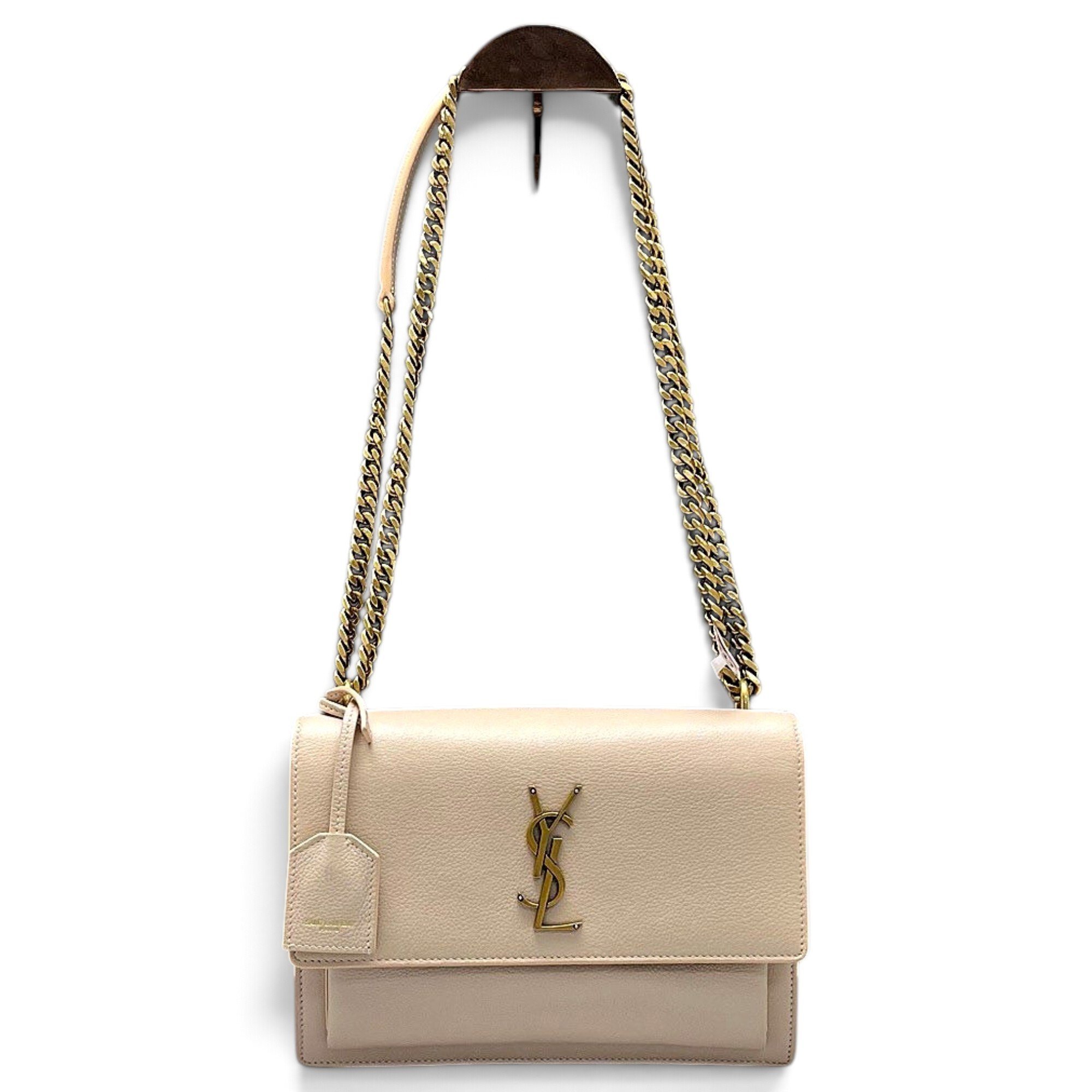 Sunset leather crossbody bag