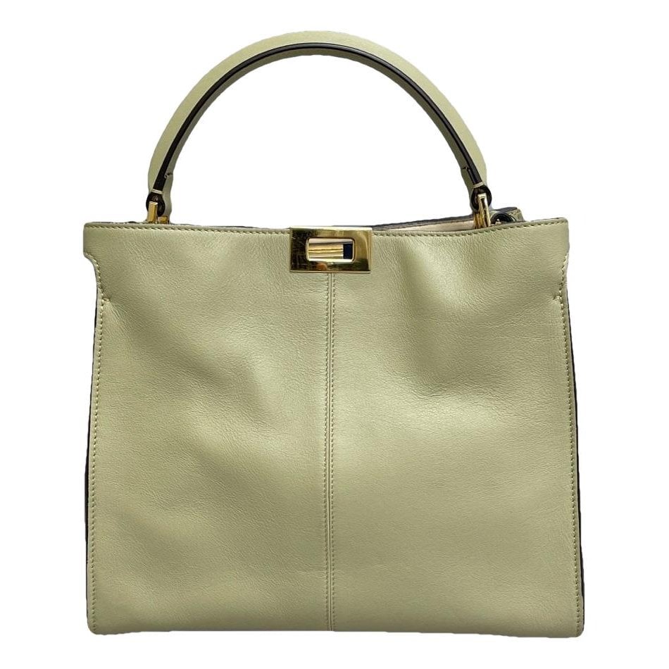 Peekaboo leather handbag