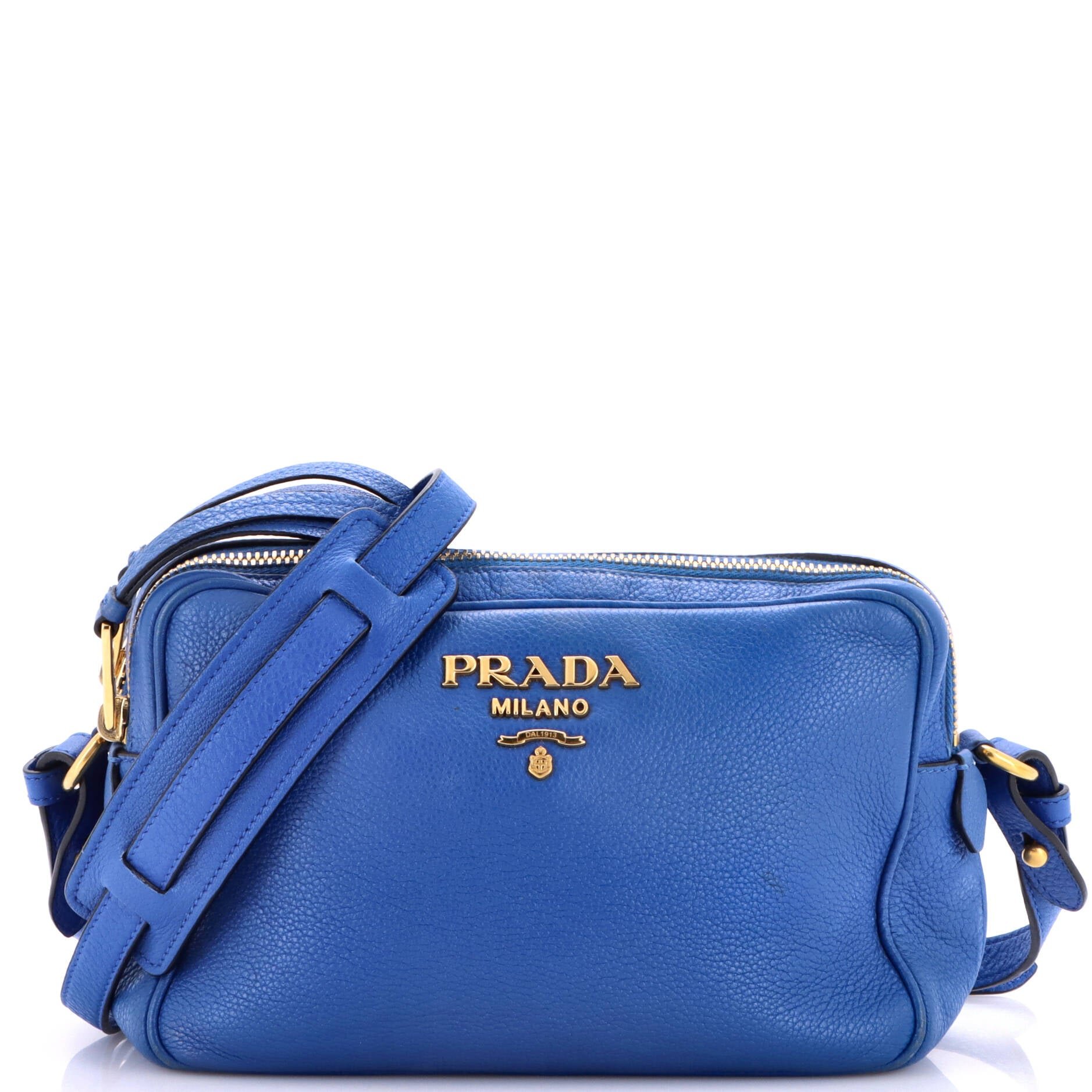 Double Zip Camera Bag Vitello Phenix Medium