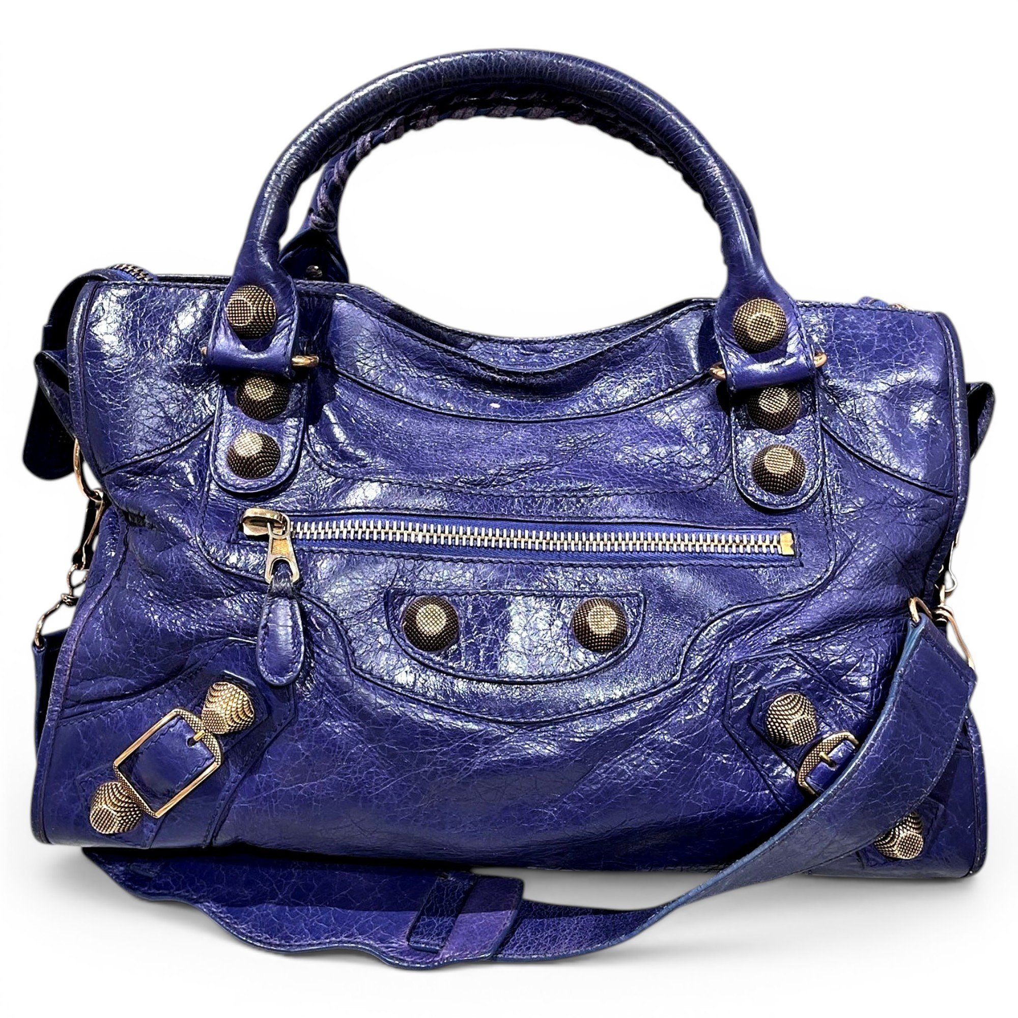 Leather handbag