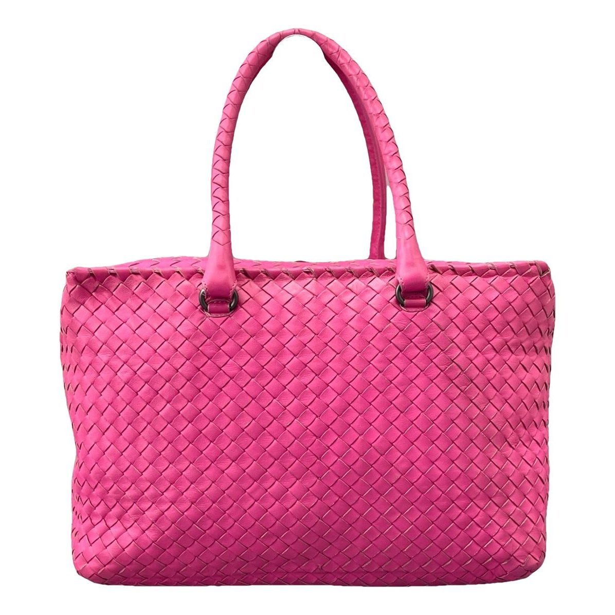 Parachute leather tote