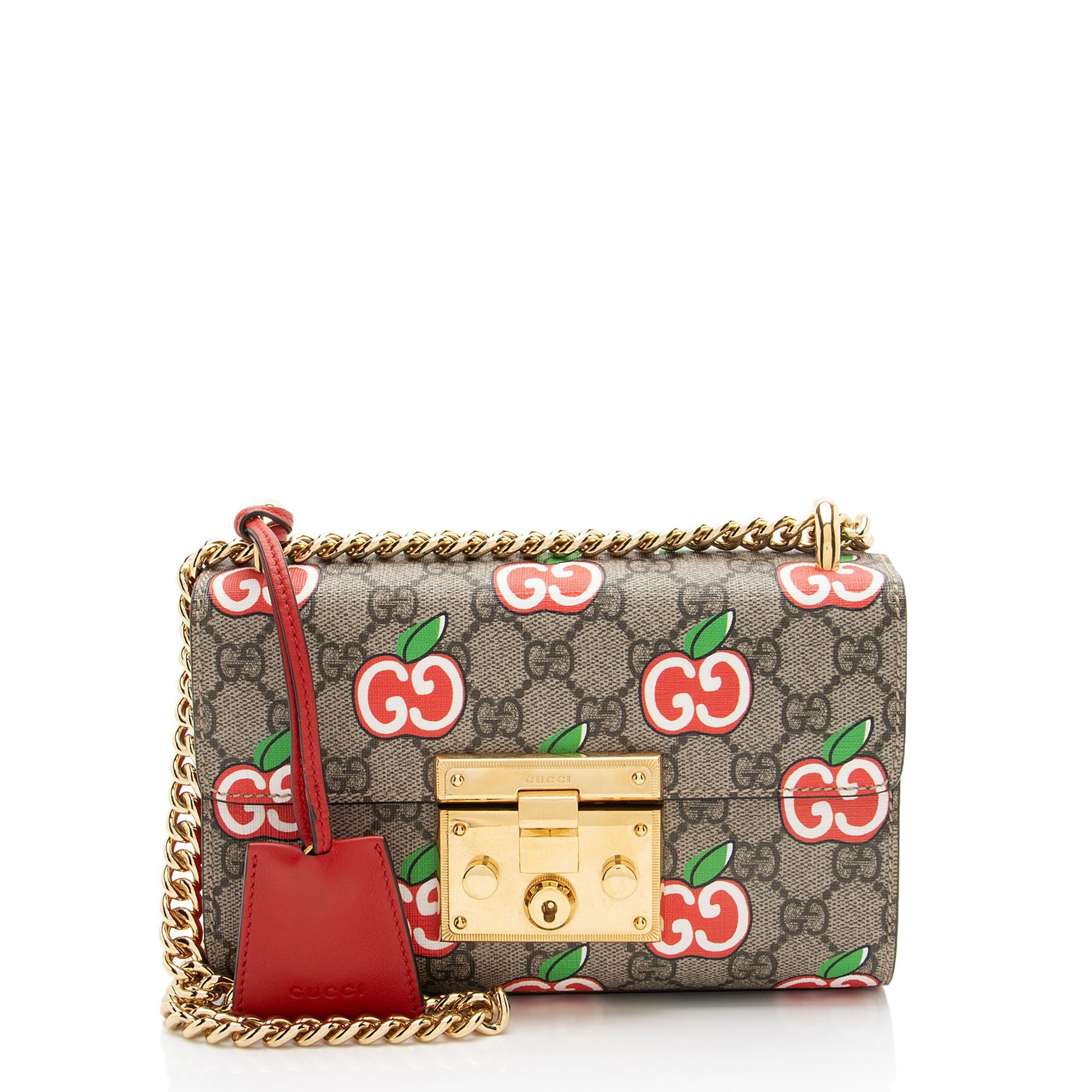 Padlock cloth crossbody bag