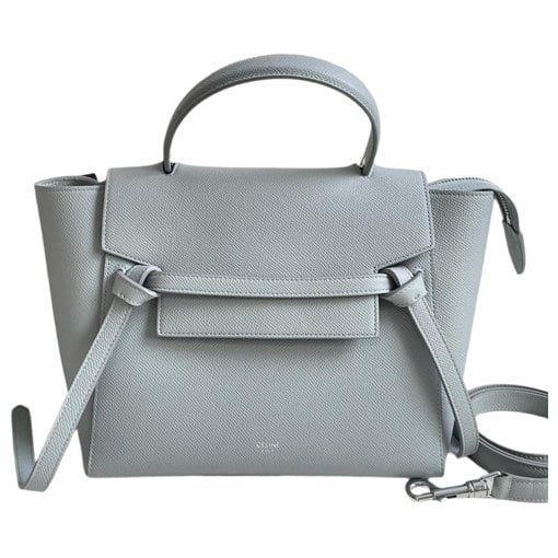 Belt leather handbag