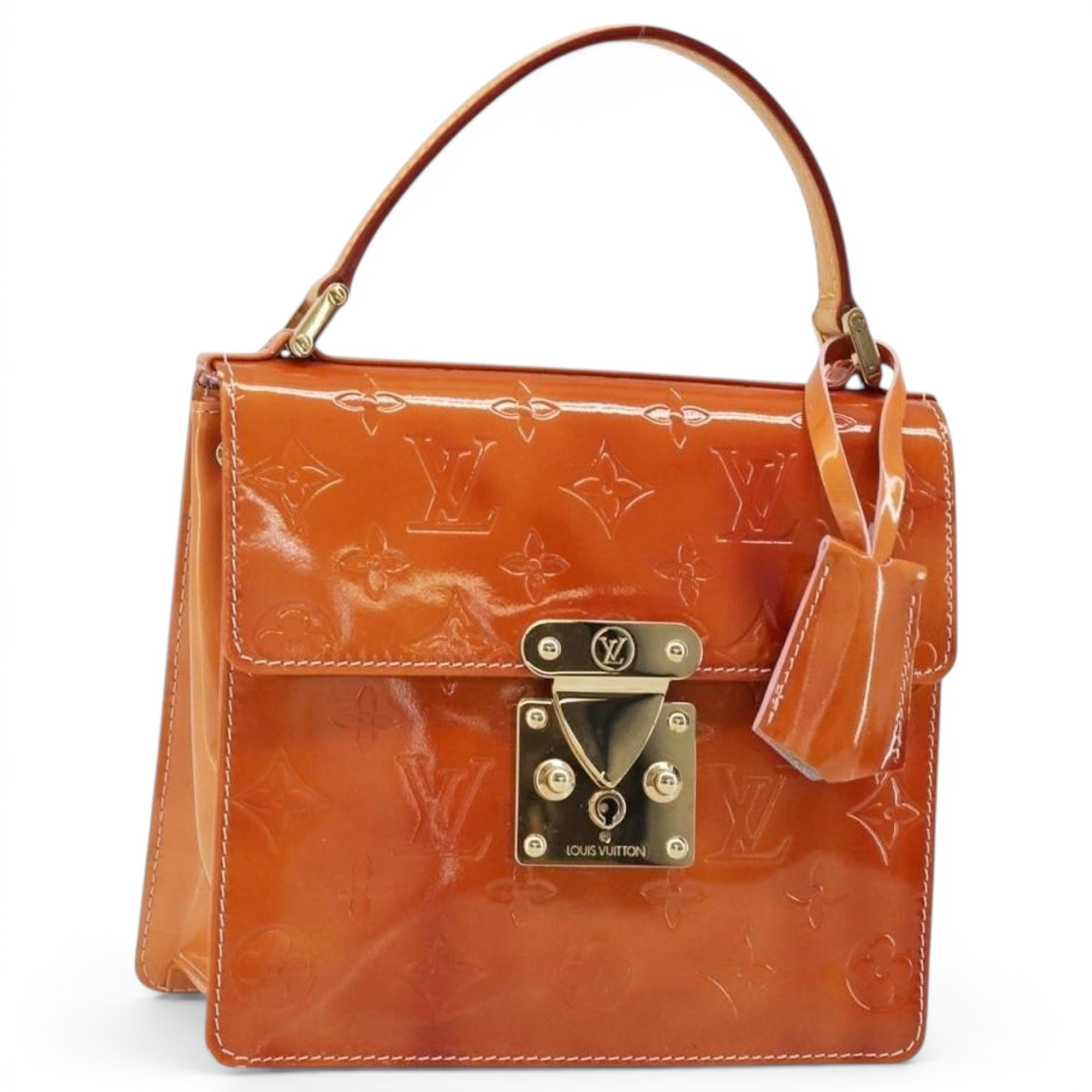 Spring street leather handbag