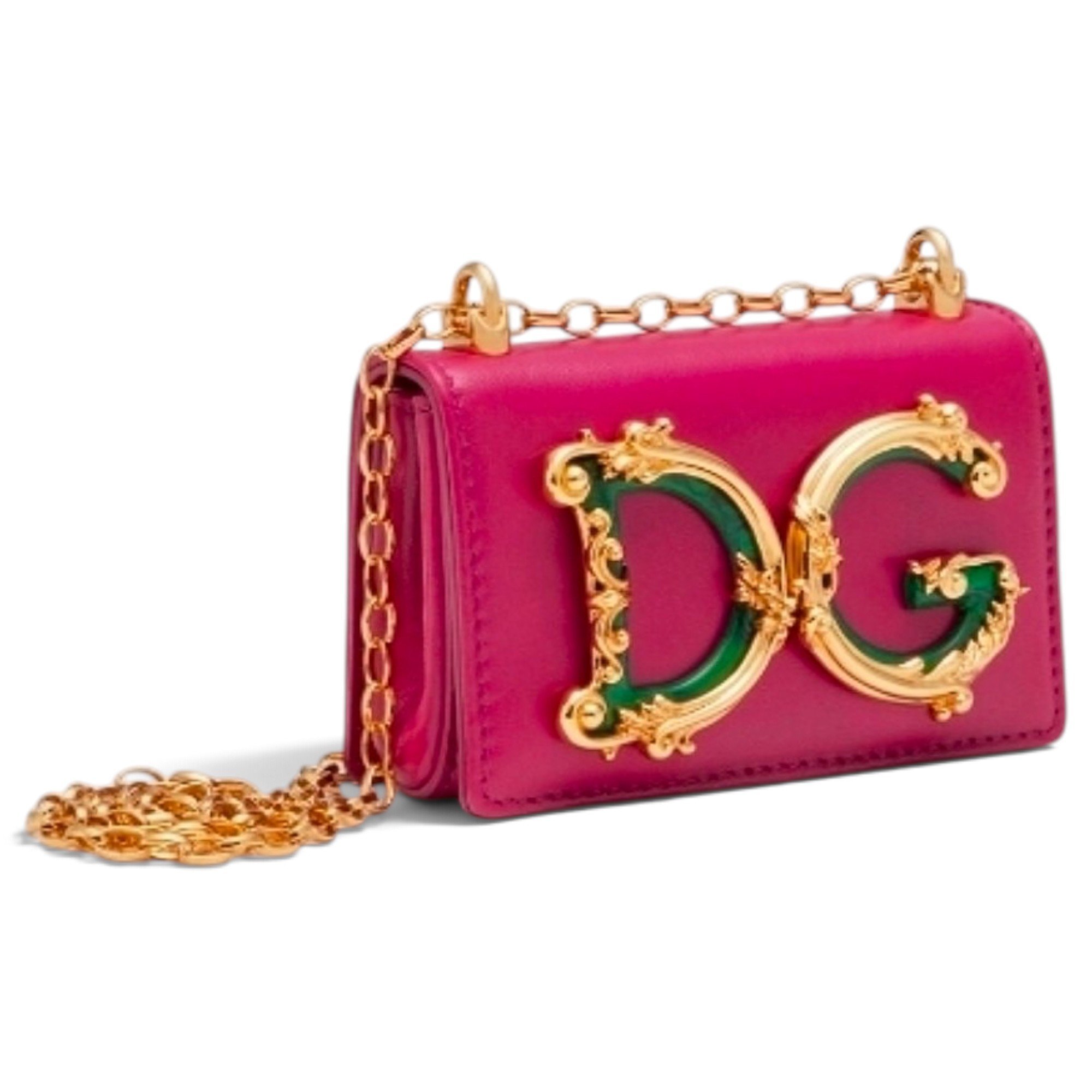DG Girls leather mini bag