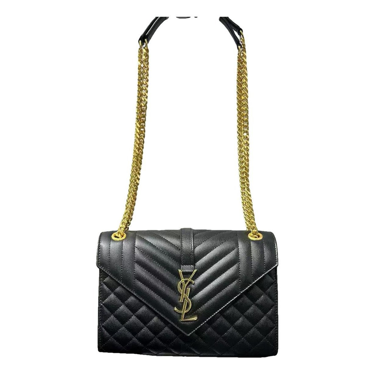 Envelope leather crossbody bag