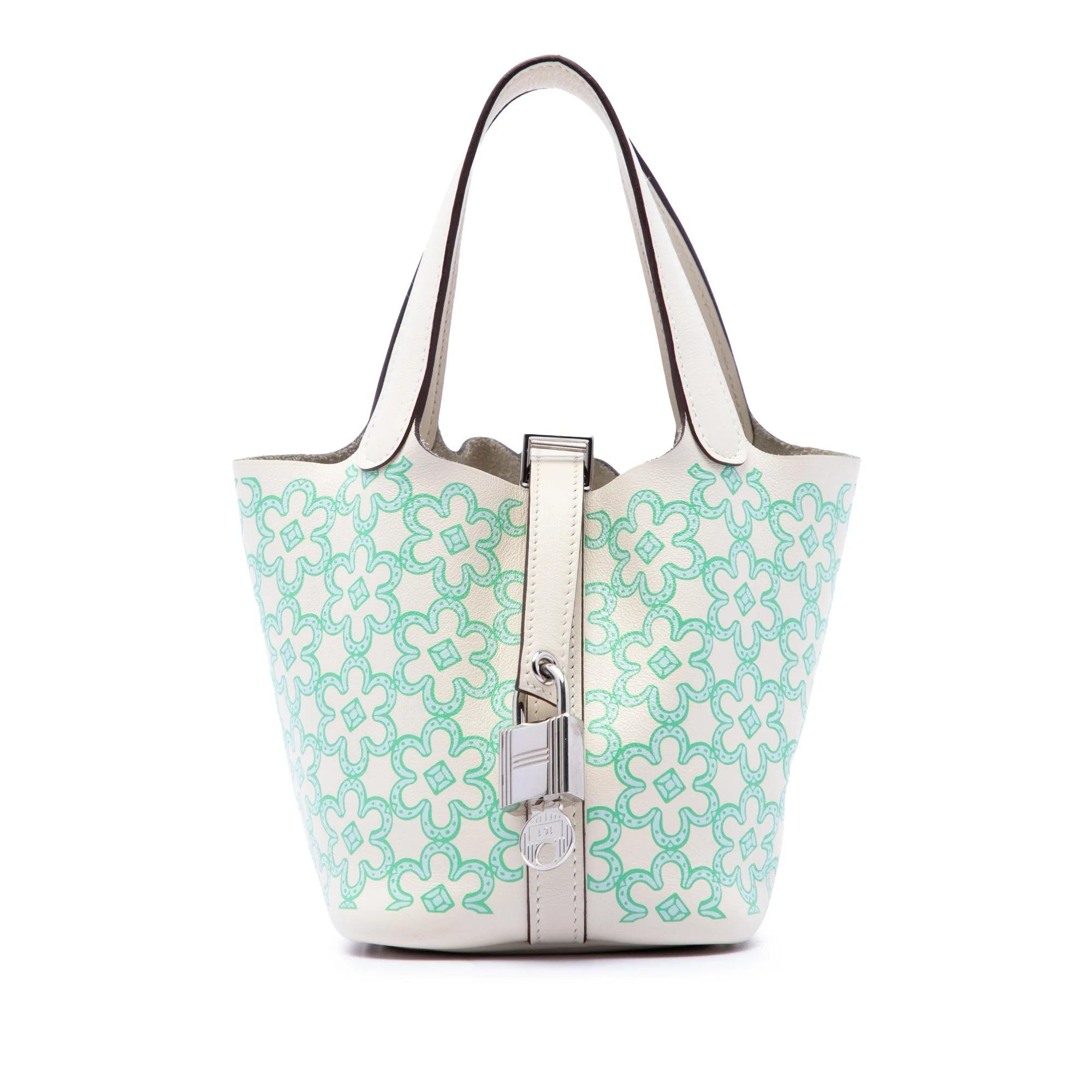 Picotin pony-style calfskin handbag
