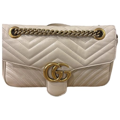 GG Marmont Flap leather crossbody bag