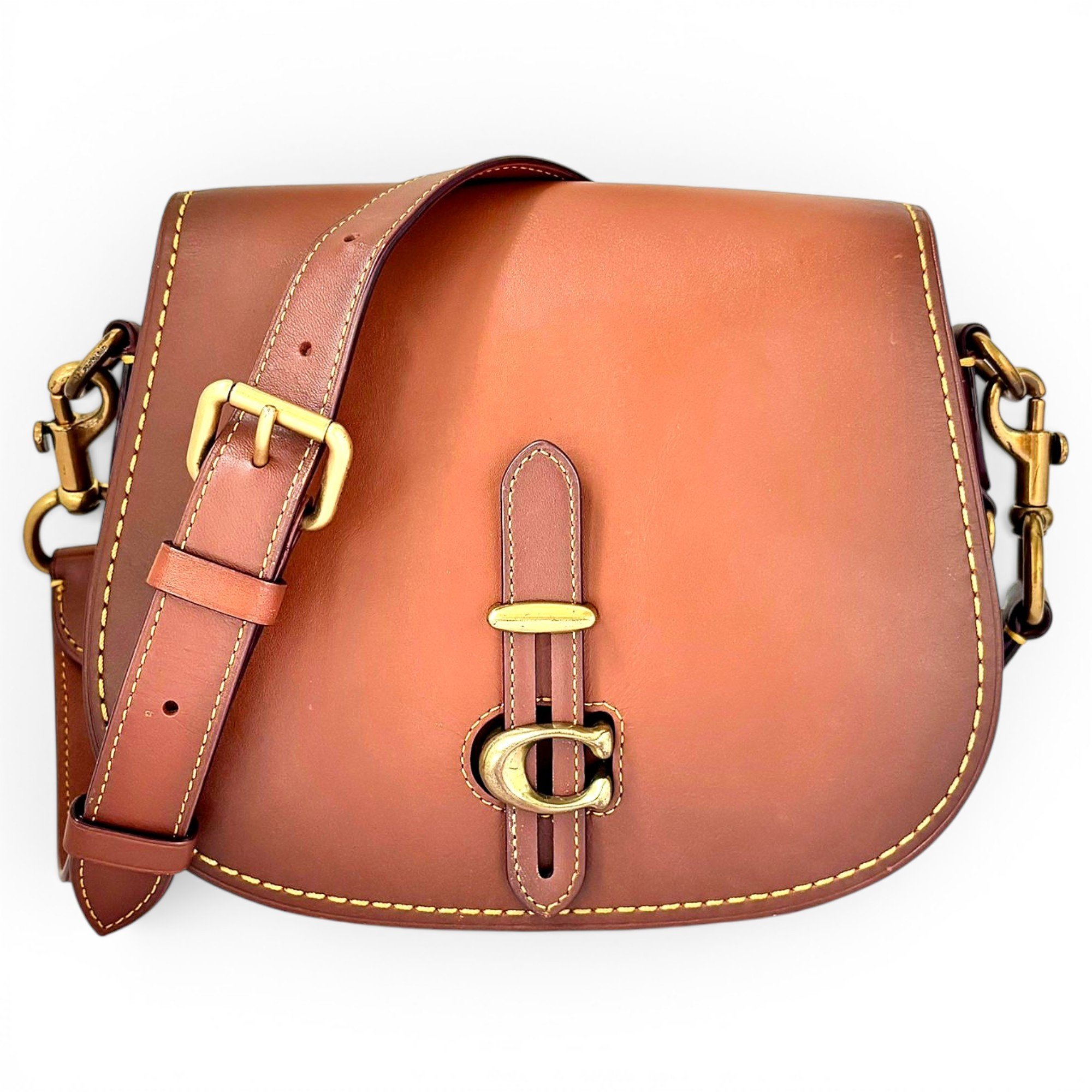 Leather crossbody bag