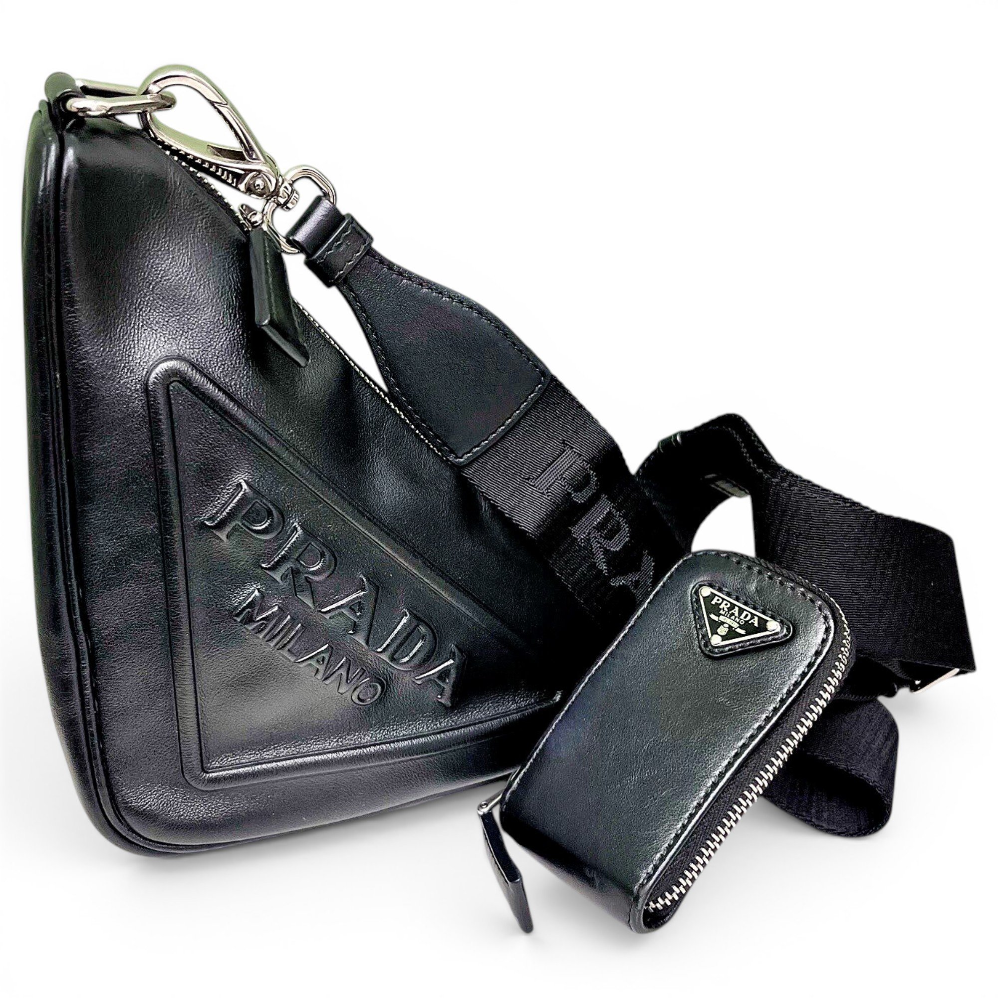 Leather handbag
