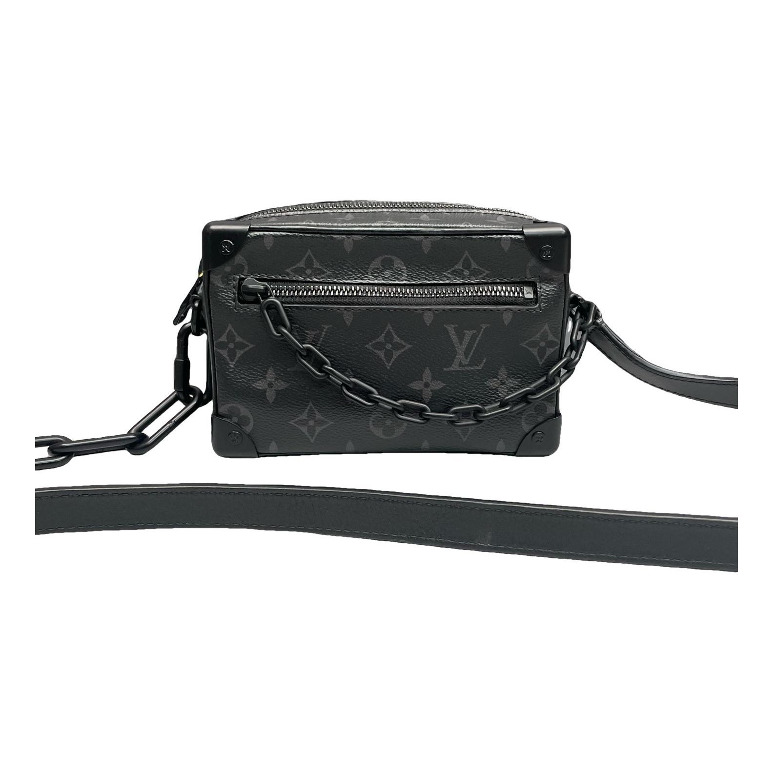 Pochette Trunk leather handbag