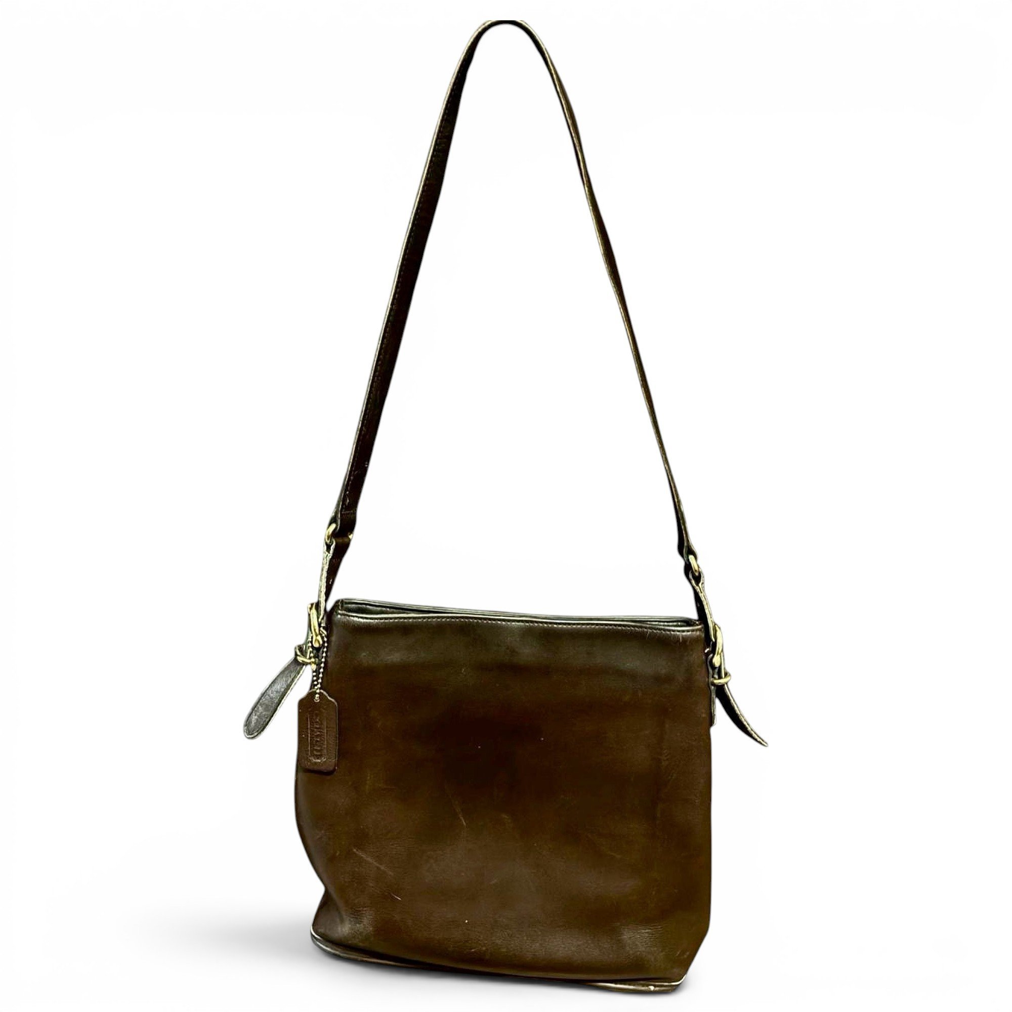 Leather crossbody bag