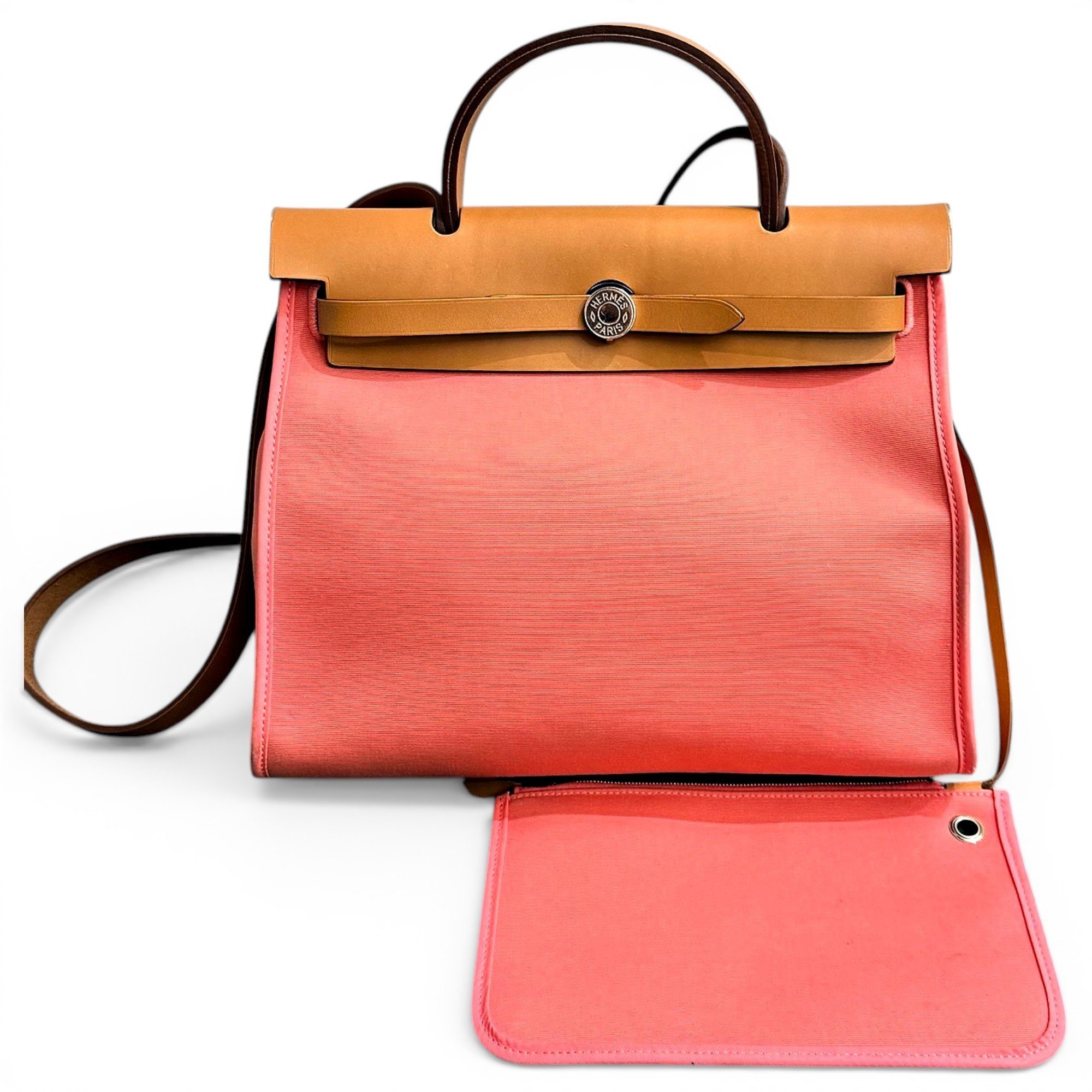 Herbag leather handbag