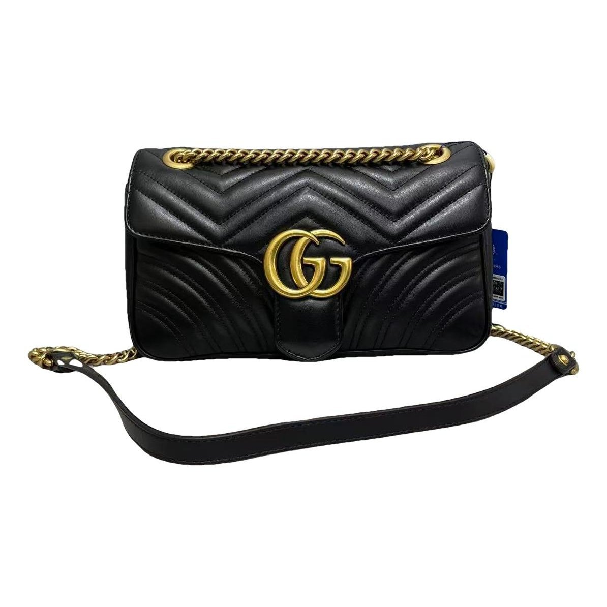 GG Marmont Flap leather handbag
