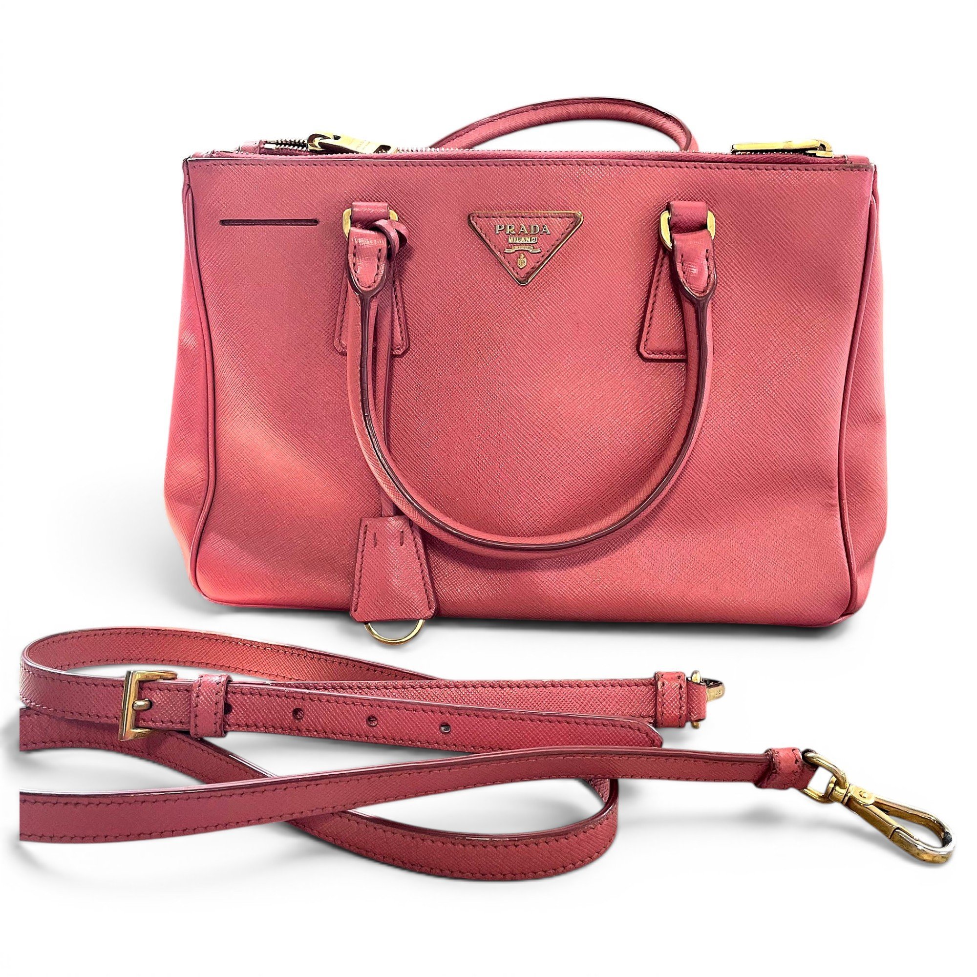 Galleria leather handbag