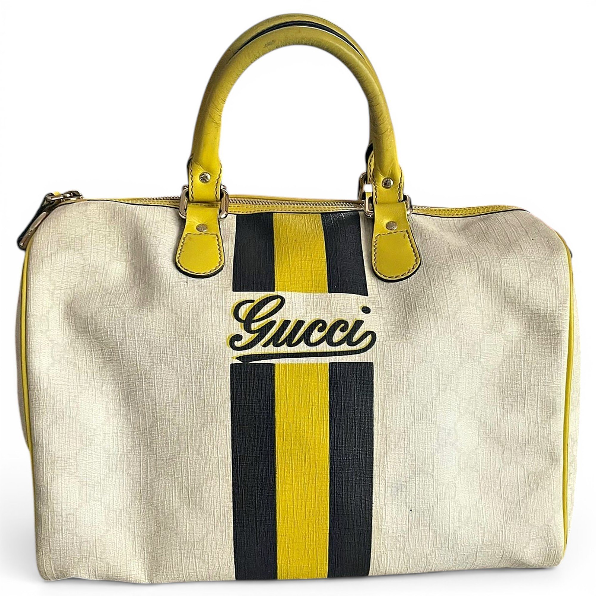Boston cloth handbag