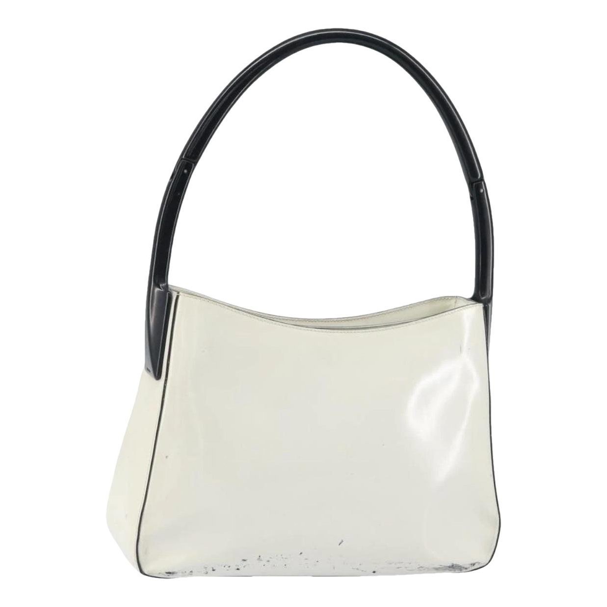 Patent leather handbag