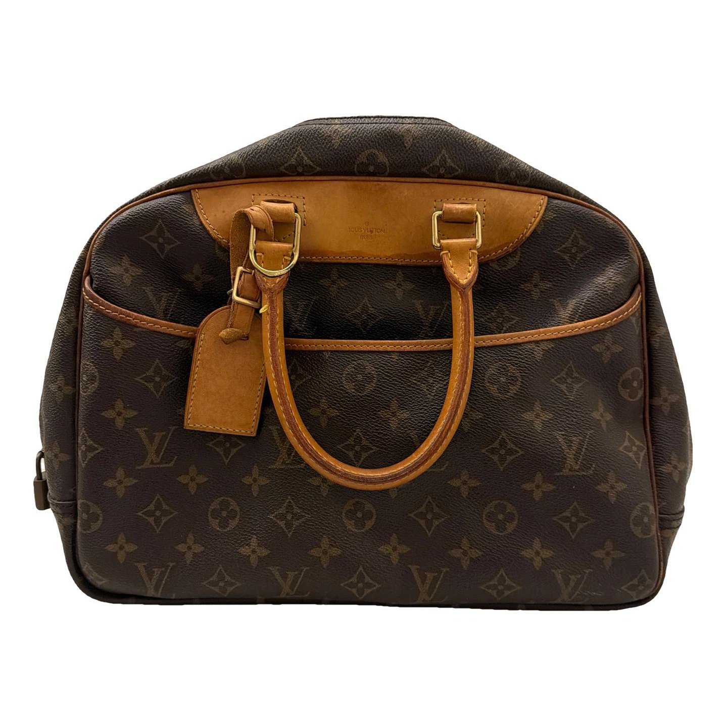 Deauville leather handbag